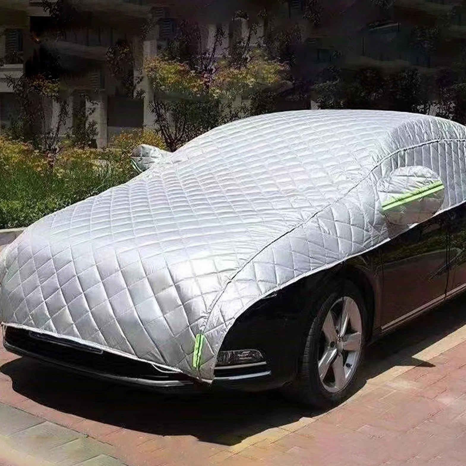 Telo Copriauto Antigrandine, Coperture per Carrozzeria Auto, Telo Antigrandine per Auto, Copriauto Danni da Grandine, Copertura Universale per Ghiaccio E Neve, per La Maggior Parte delle Auto