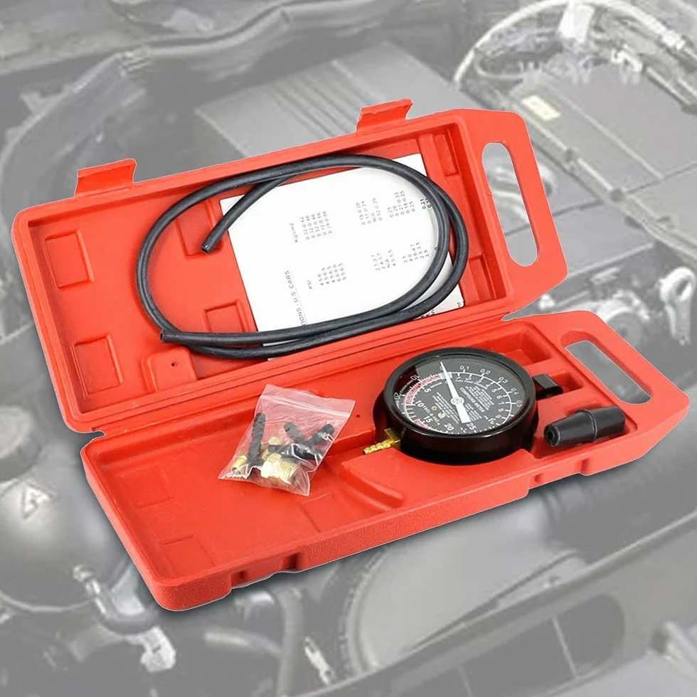 MECARTOOL AUTOOL Valvola del carburatore Pressione della Pompa Automatica Tester del Vuoto Strumento di Test del Kit Diagnostica