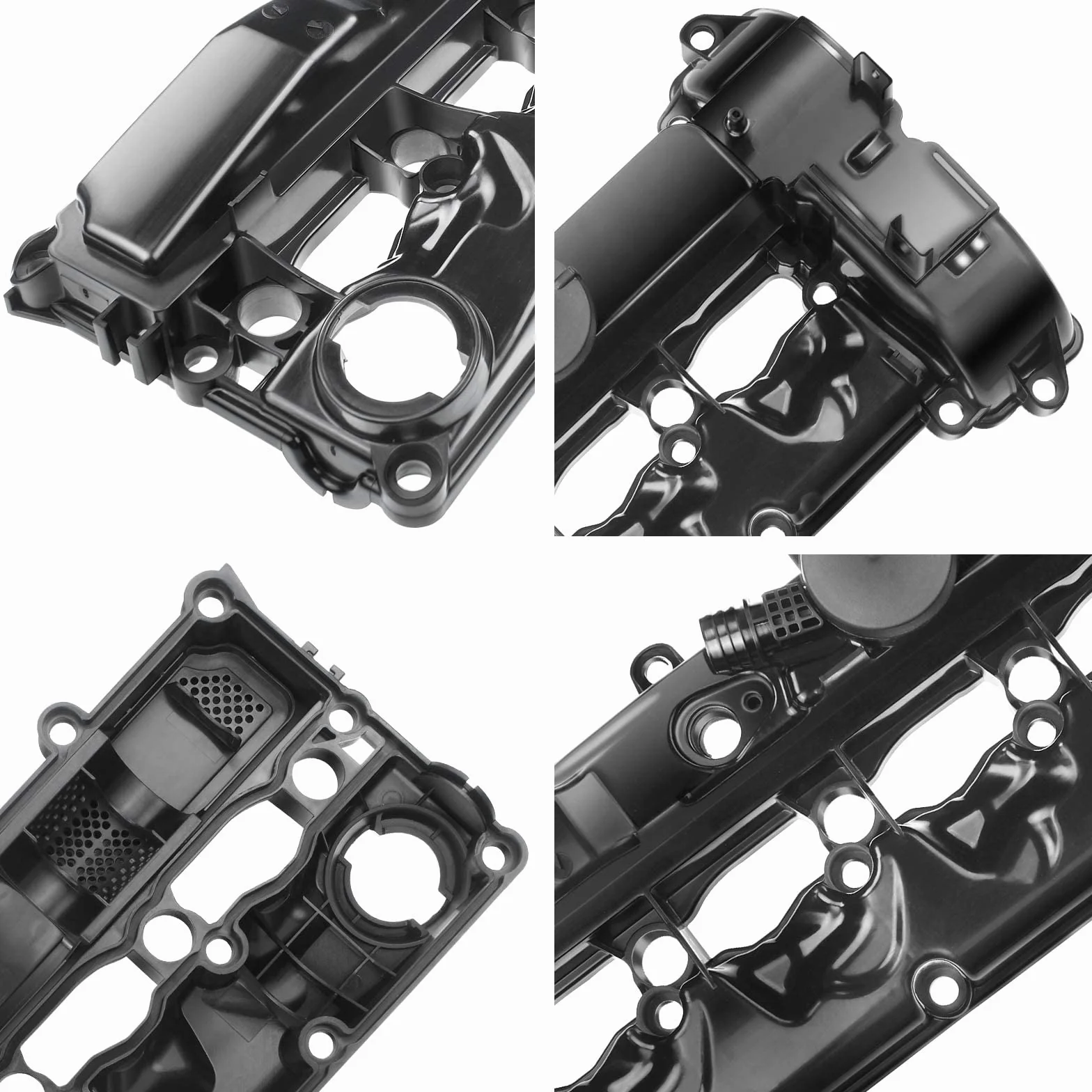 Frankberg Coperchio testata Cilindro Coperchio valvole Compatibile con GLK-Class X204 2.1L Classe E T-Model S212 2.1L GLC X253 2.1L Classe E W212 2.1L Classe C T-Model S205 2.1L Replace# A6510109714