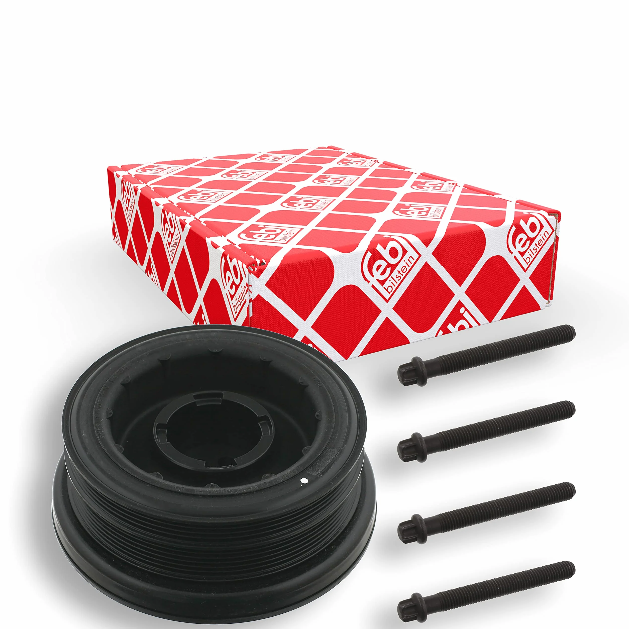 febi bilstein 33602 Puleggia (disaccoppiata) per albero motore, con viti, 1 unità