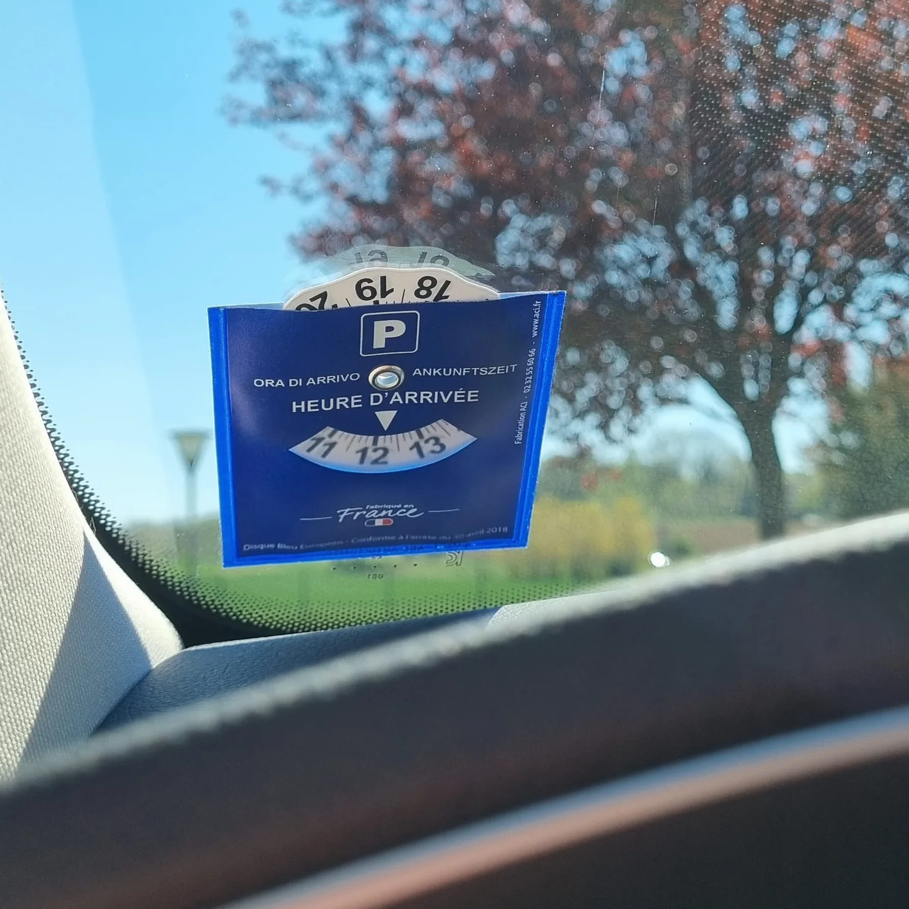 Dischi Blu Adesivi Parcheggio Zona Blu Accessori Auto