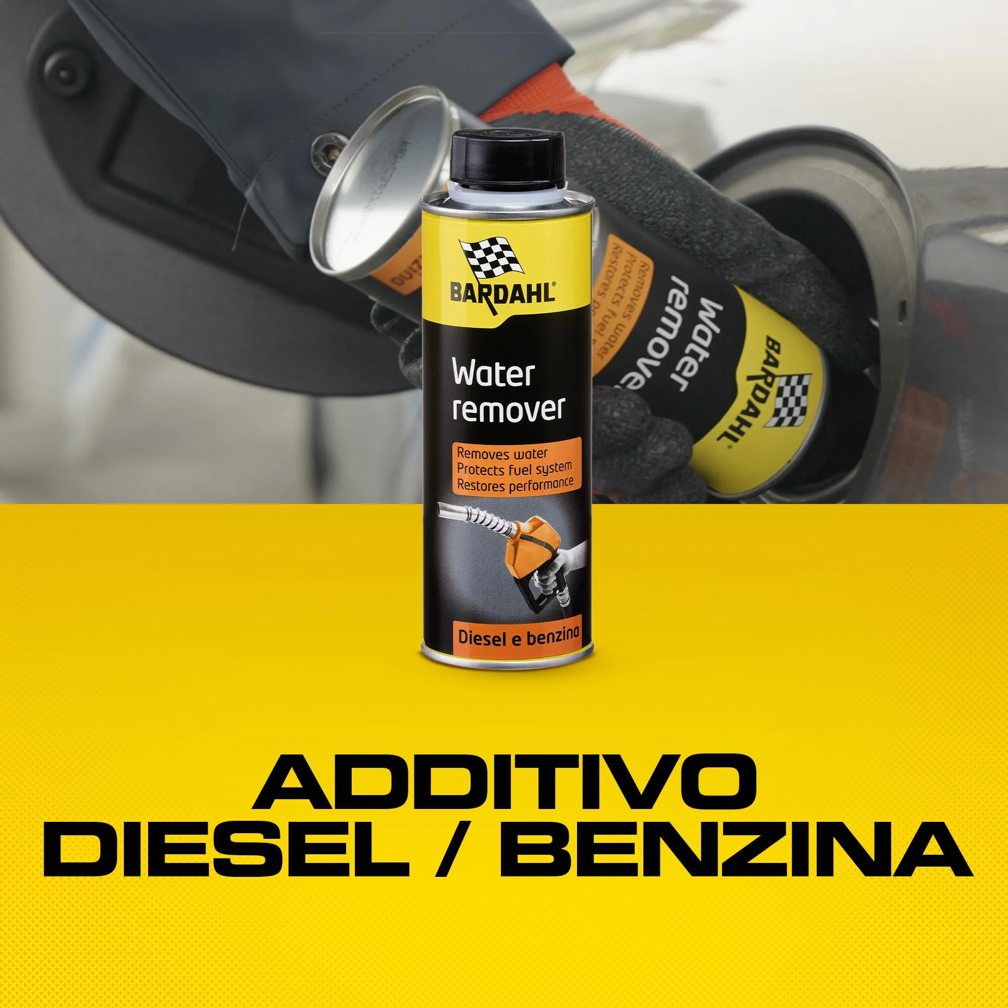 Bardahl Water Remover Additivo Carburante per Auto 300 ml