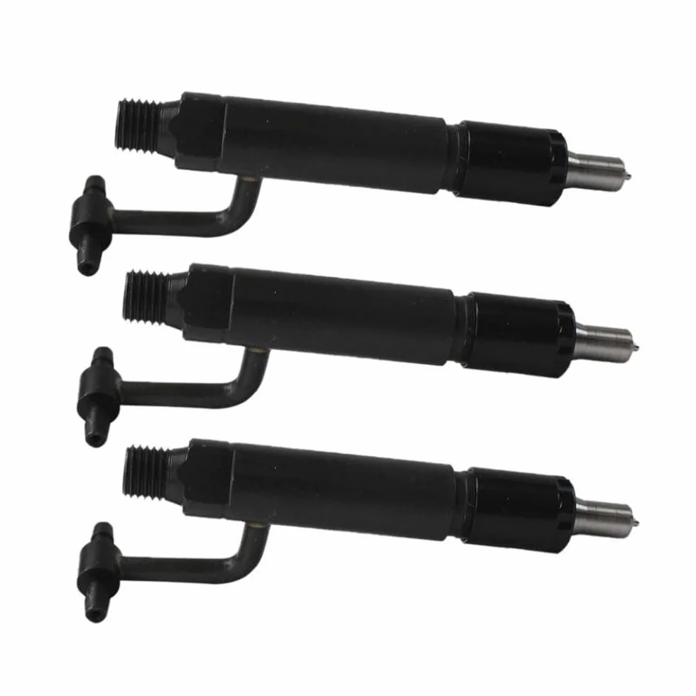 3 pezzi iniettori di carburante 729004-53101 compatibili con motori 3TNV84 3TNV88 3JH3CW 3D88E S3D84 4D88E 3D84E per PC30 PC35 PC40 PC50