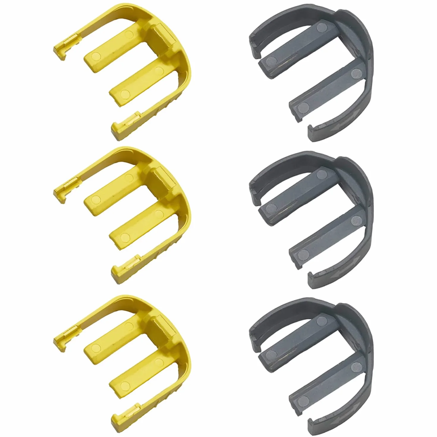 6 Connettori Rapidi, Accessori Rondella Di Pressione, Strumenti Di Lavaggio Auto, Fibbie Per La Pulizia Esterna.