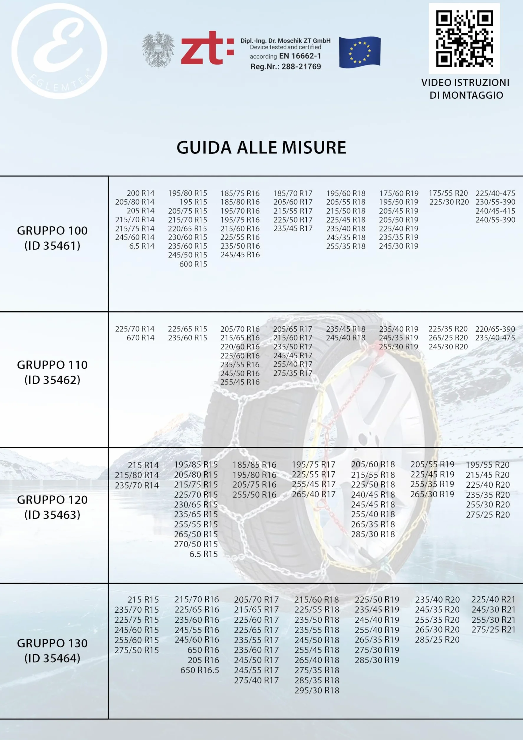 Catene Da Neve Auto Omologate Montaggio Rapido 9 mm Metallo Tensionatore Autobloccante Misura 80