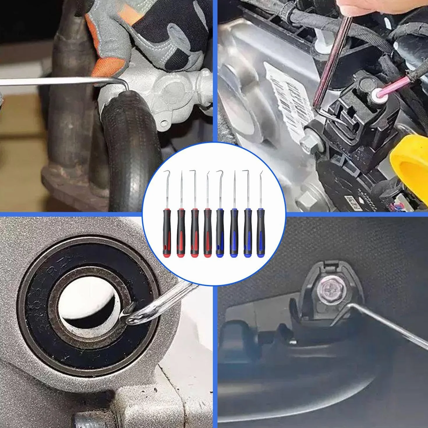 Strumento Di Eliminazione A 8 Pezzi, Kit Mini-Pick, Strumento Spudger, Smantellamento Auto