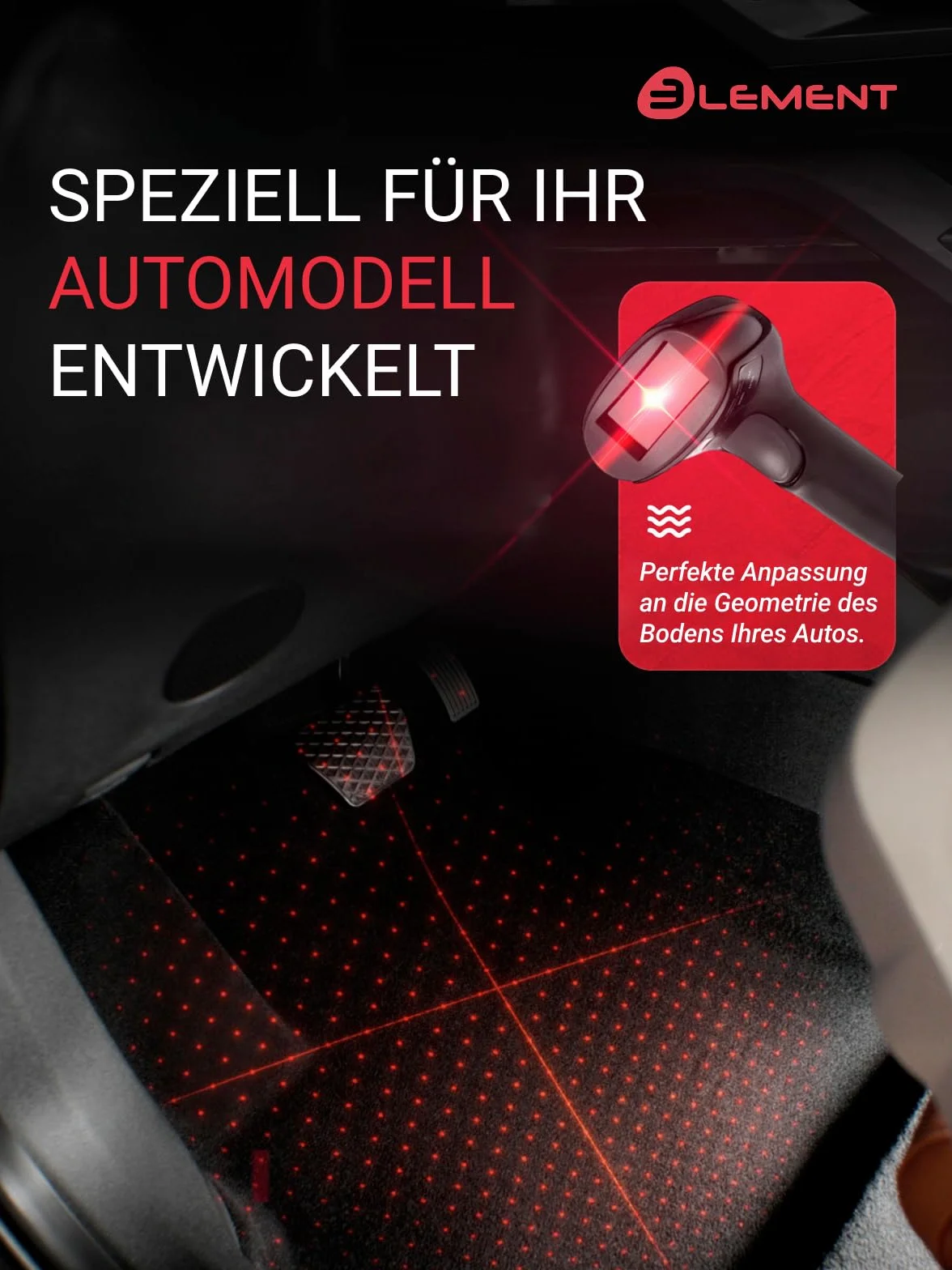 Toyota RAV4 TPE 3D Tappetini Auto Gomma Mk5 XA50 2018-2024 Zestaw