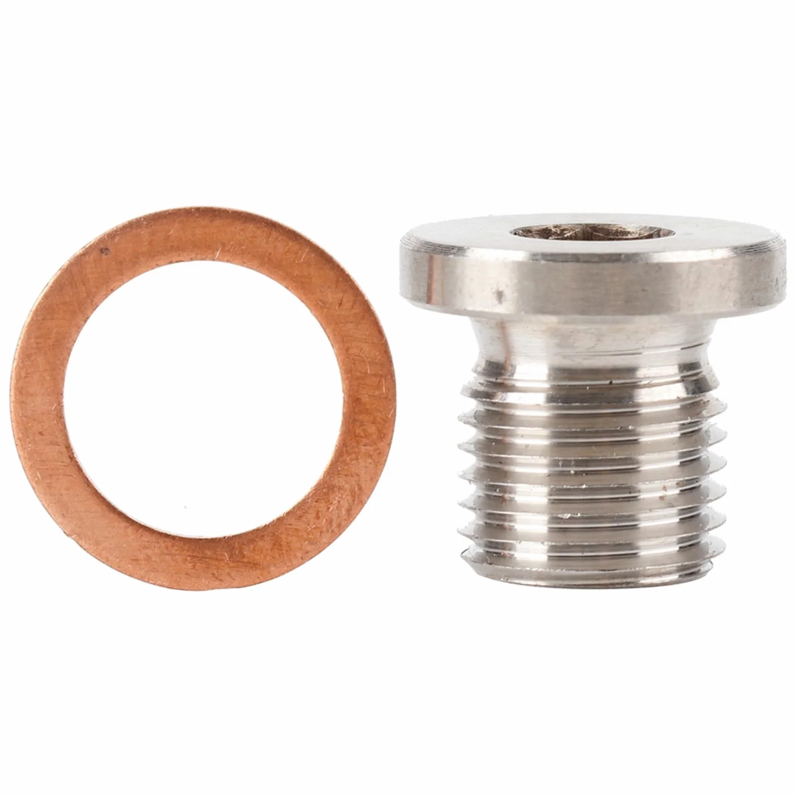 Tappo di Scarico Sensore Ossigeno M12 x 1,25mm Tappo Cieco per Lambda O2 per Moto Auto