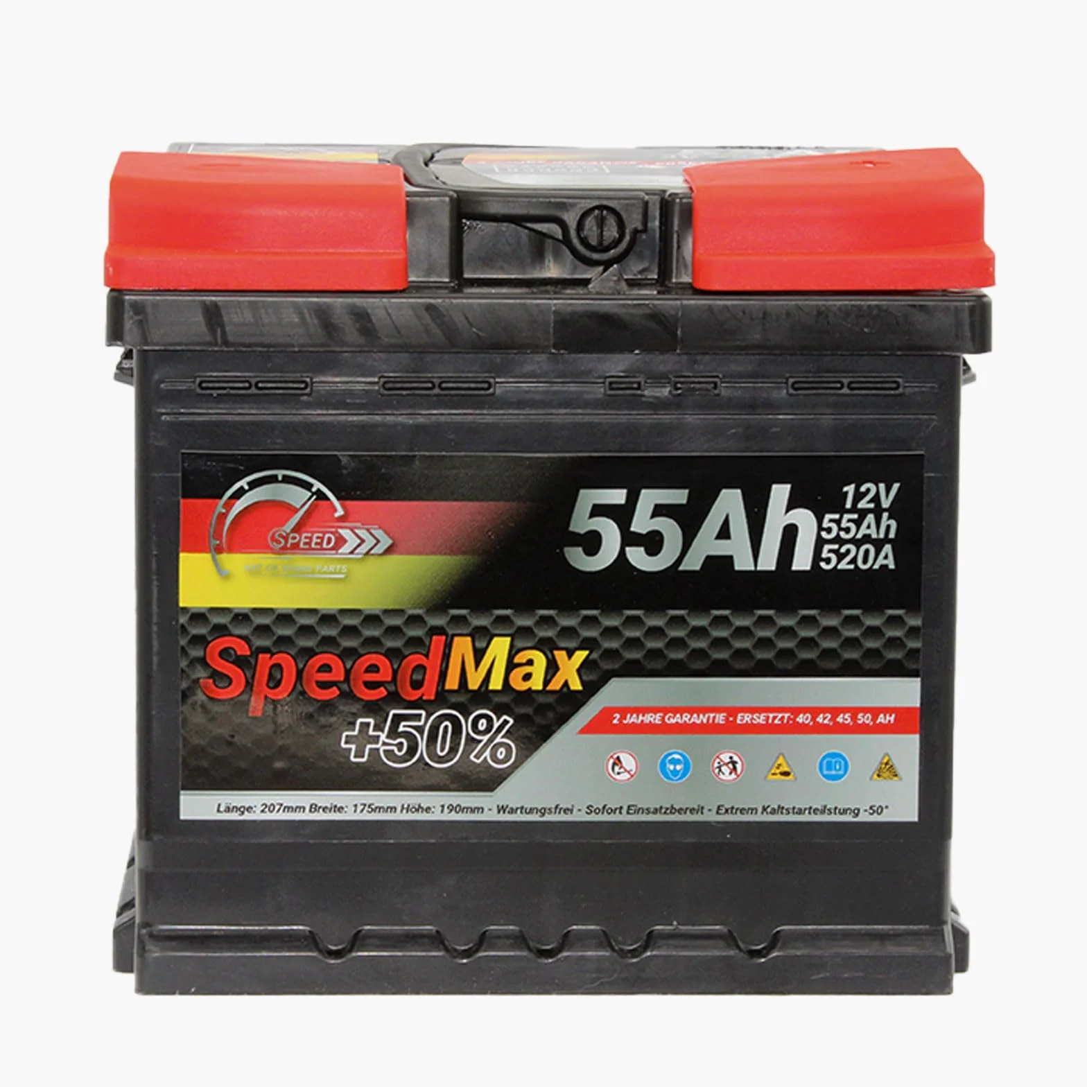 SMC BATTERIA AUTO SPEED L1MAX - 55Ah 520A 12V senza manutenzione pronta all'uso