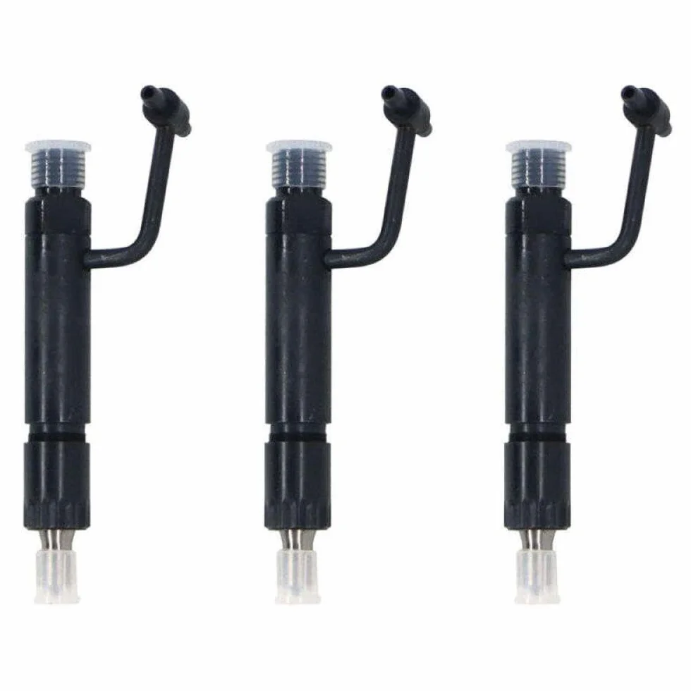 3 pezzi iniettori di carburante 729004-53101 compatibili con motori 3TNV84 3TNV88 3JH3CW 3D88E S3D84 4D88E 3D84E per PC30 PC35 PC40 PC50