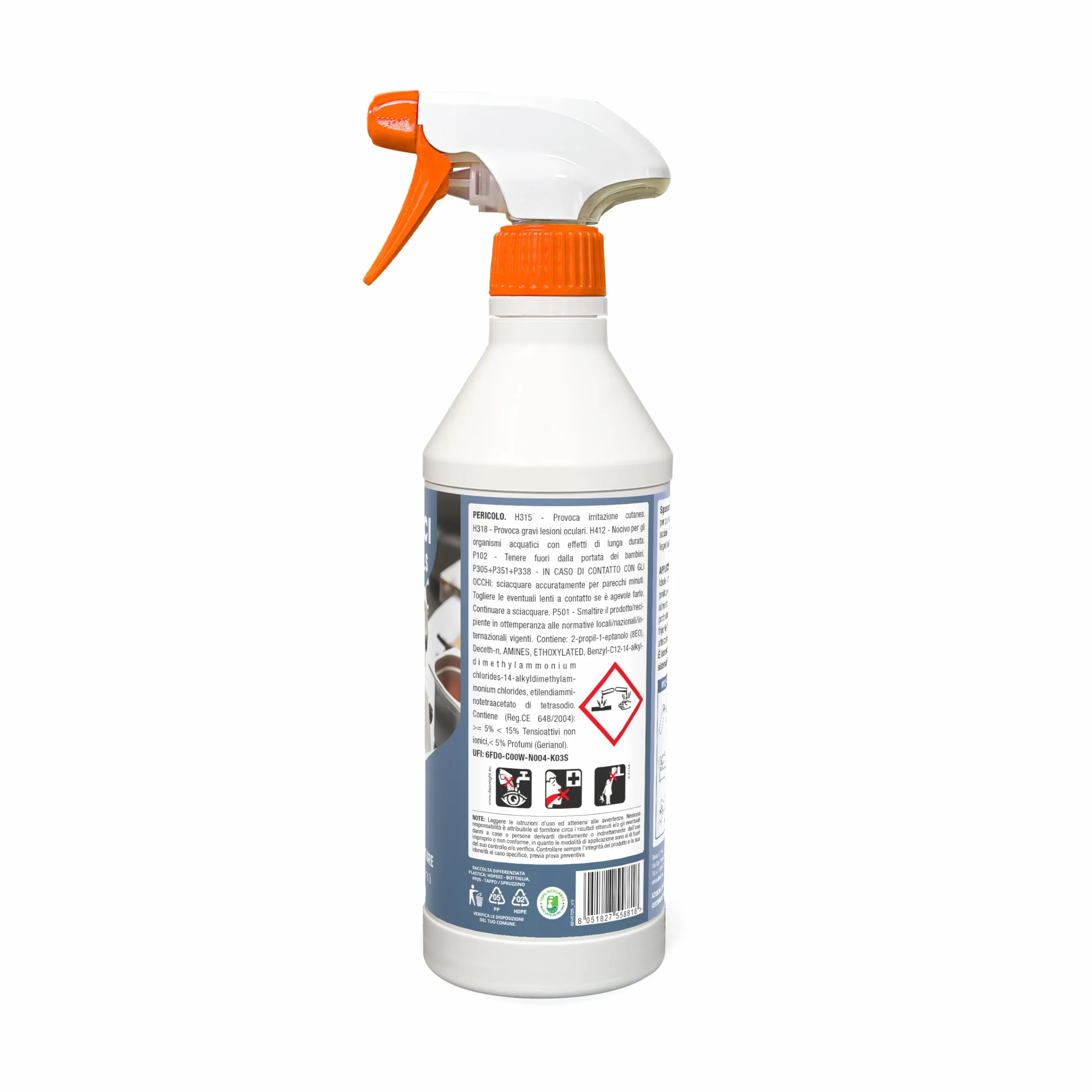 Sgrassatore per Affettatrici e Kitchen Tools 600 ml