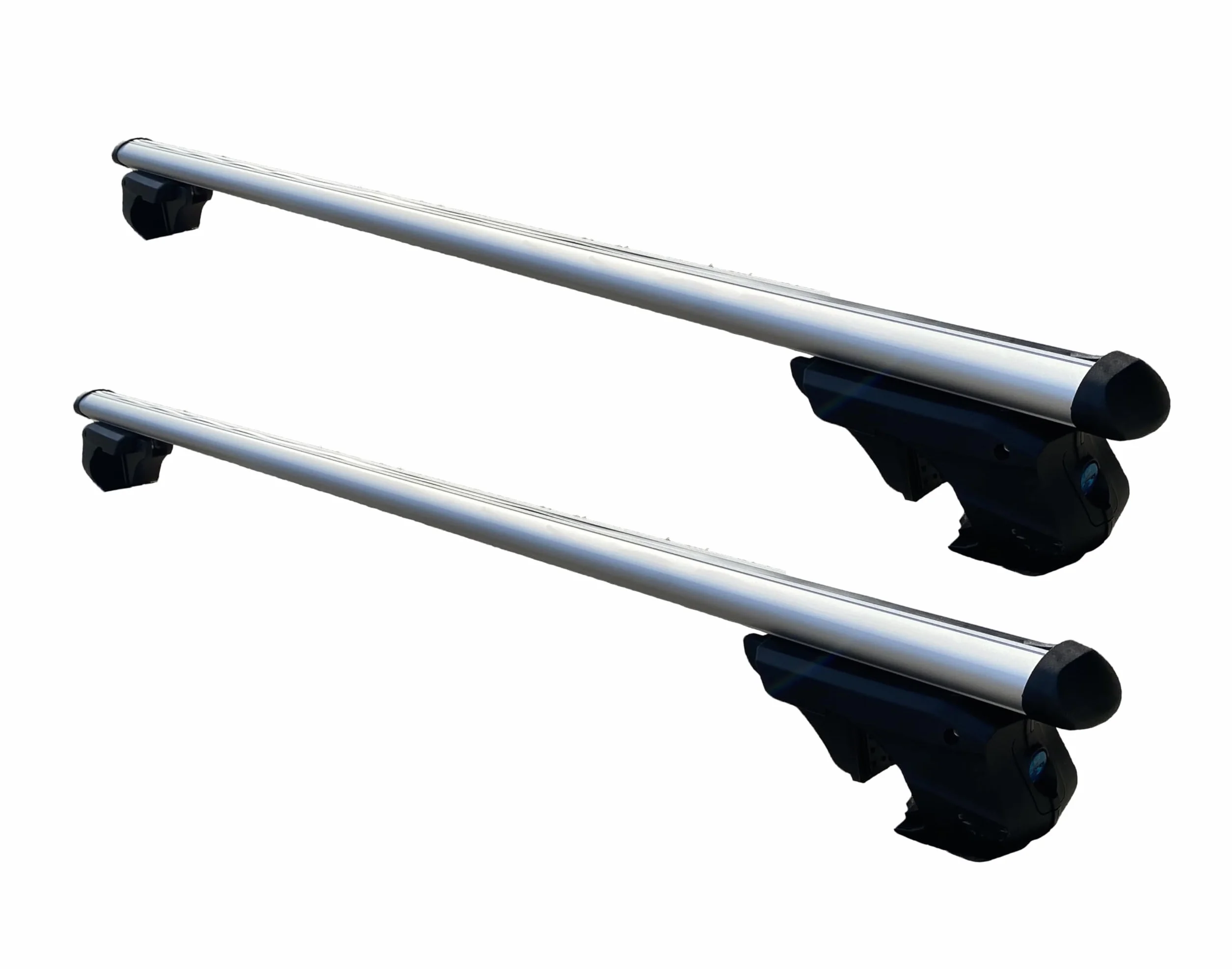 BARRE PORTAPACCHI PORTATUTTO UNIVERSALI AUTO CON SERRATURA ANTIFURTO 135CM O 120CM