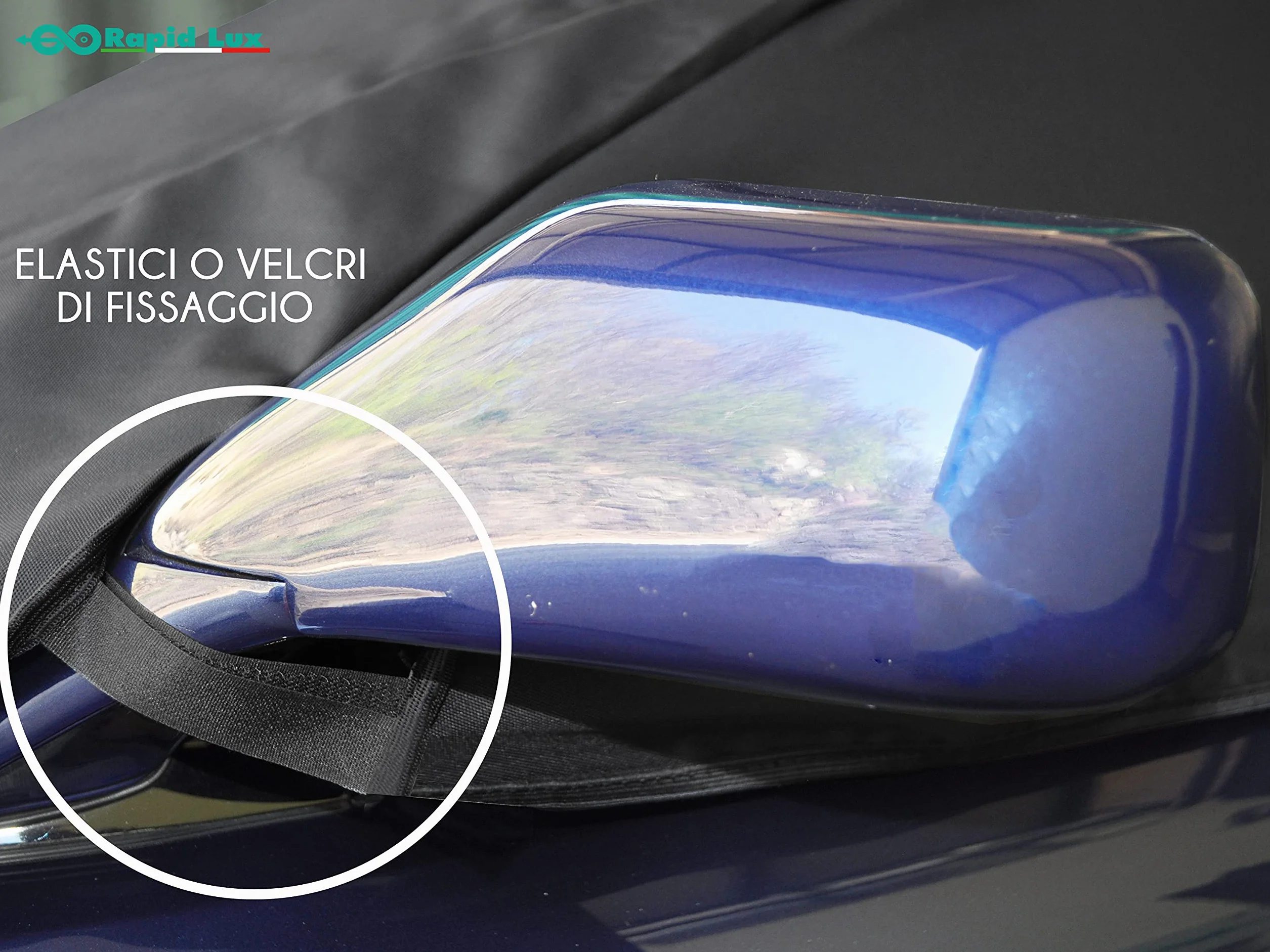 Copri Capote Impermeabile per Mercedes Classe C cabrio A205 2016 Protezione Pioggia UV Nero