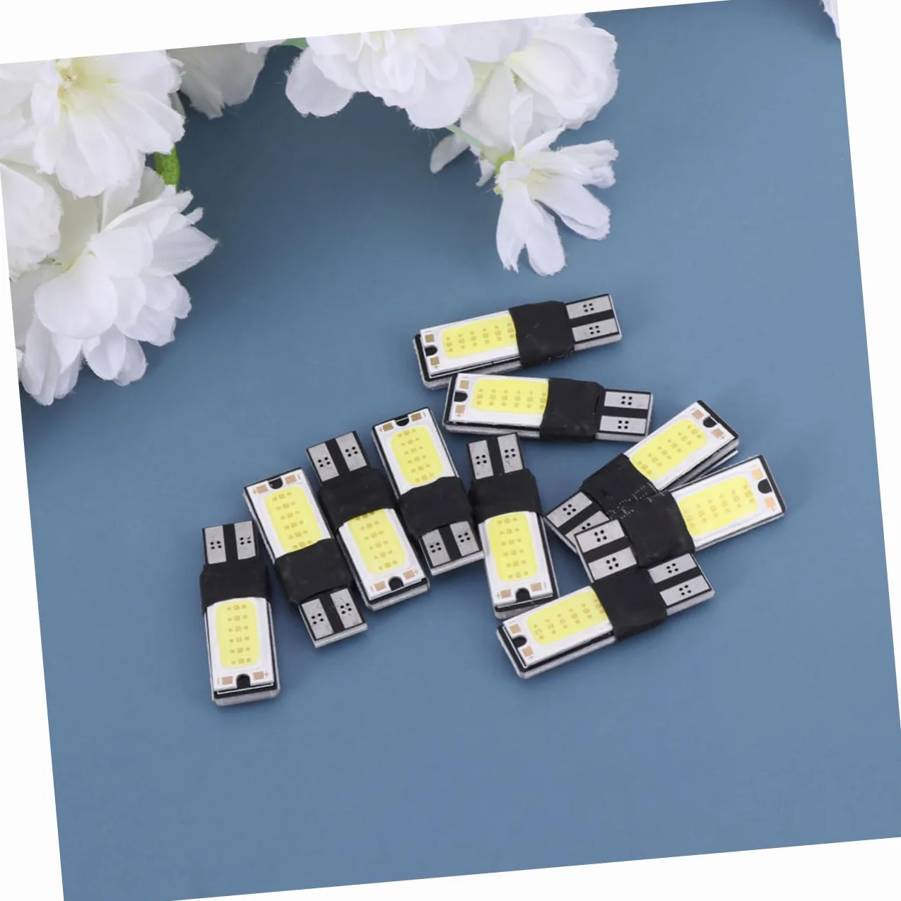 LED Auto Luce Ultra-sottile Alta Potenza Bianca 10 Pezzi