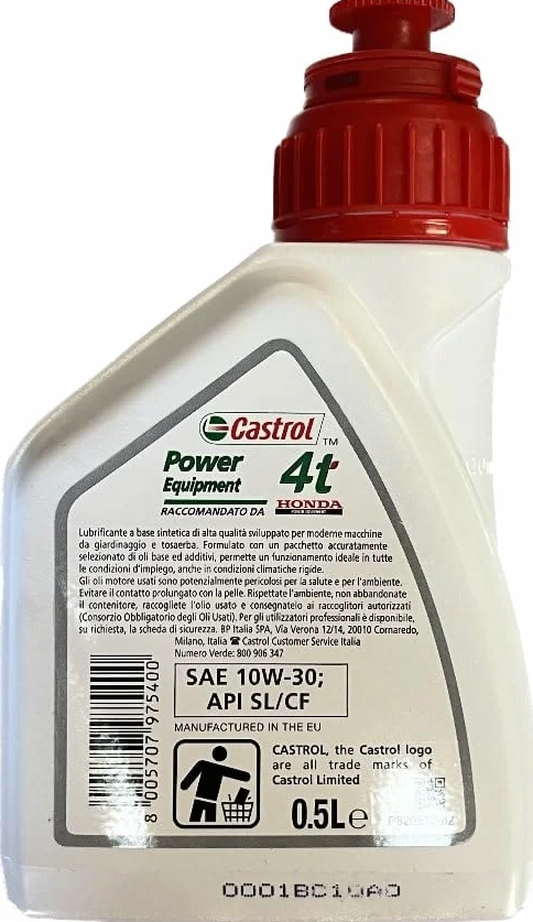 CASTROL OLIO MOTORI 4 TEMPI HONDA 500 ML
