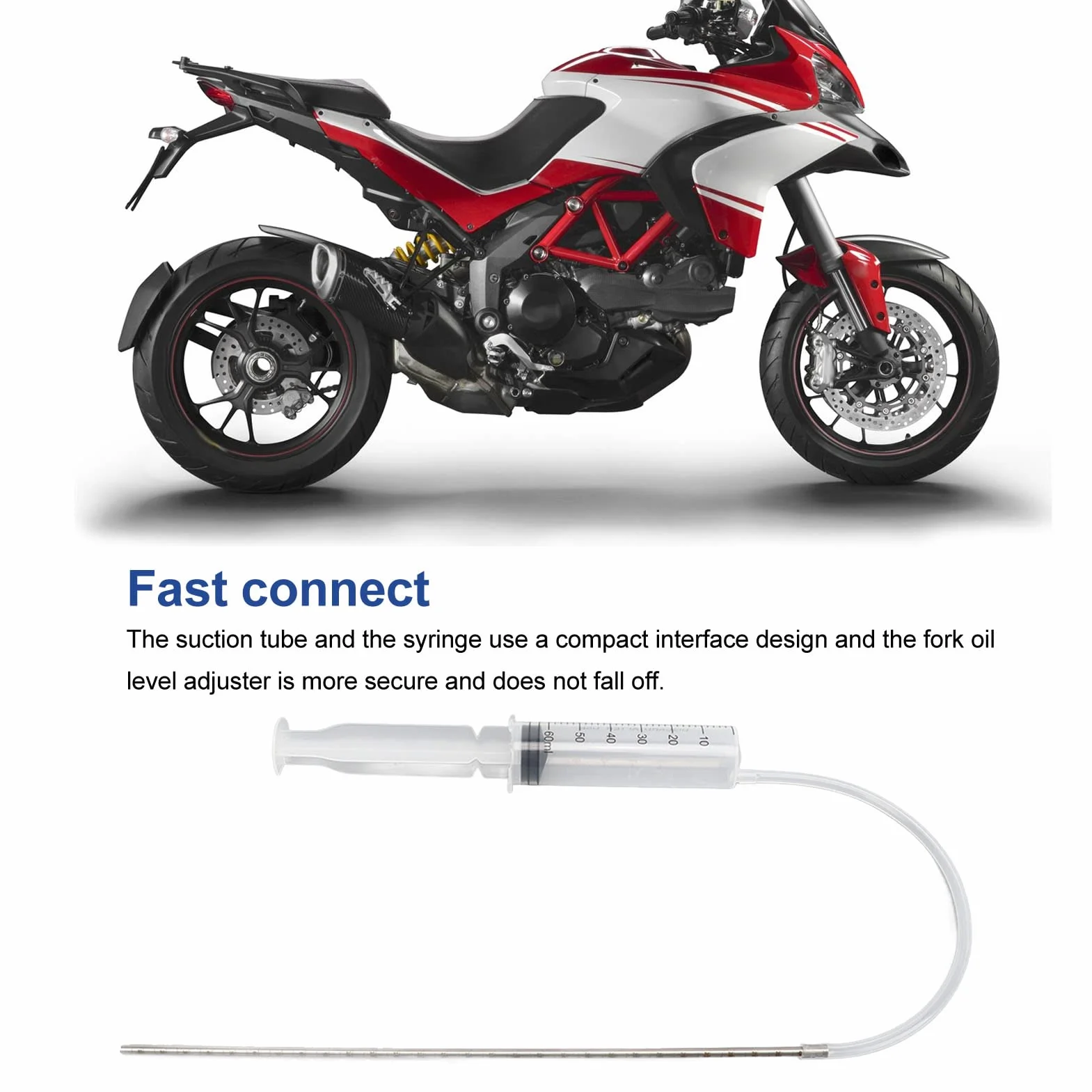 Kit Indicatore Livello Olio Forcella Universale per Moto