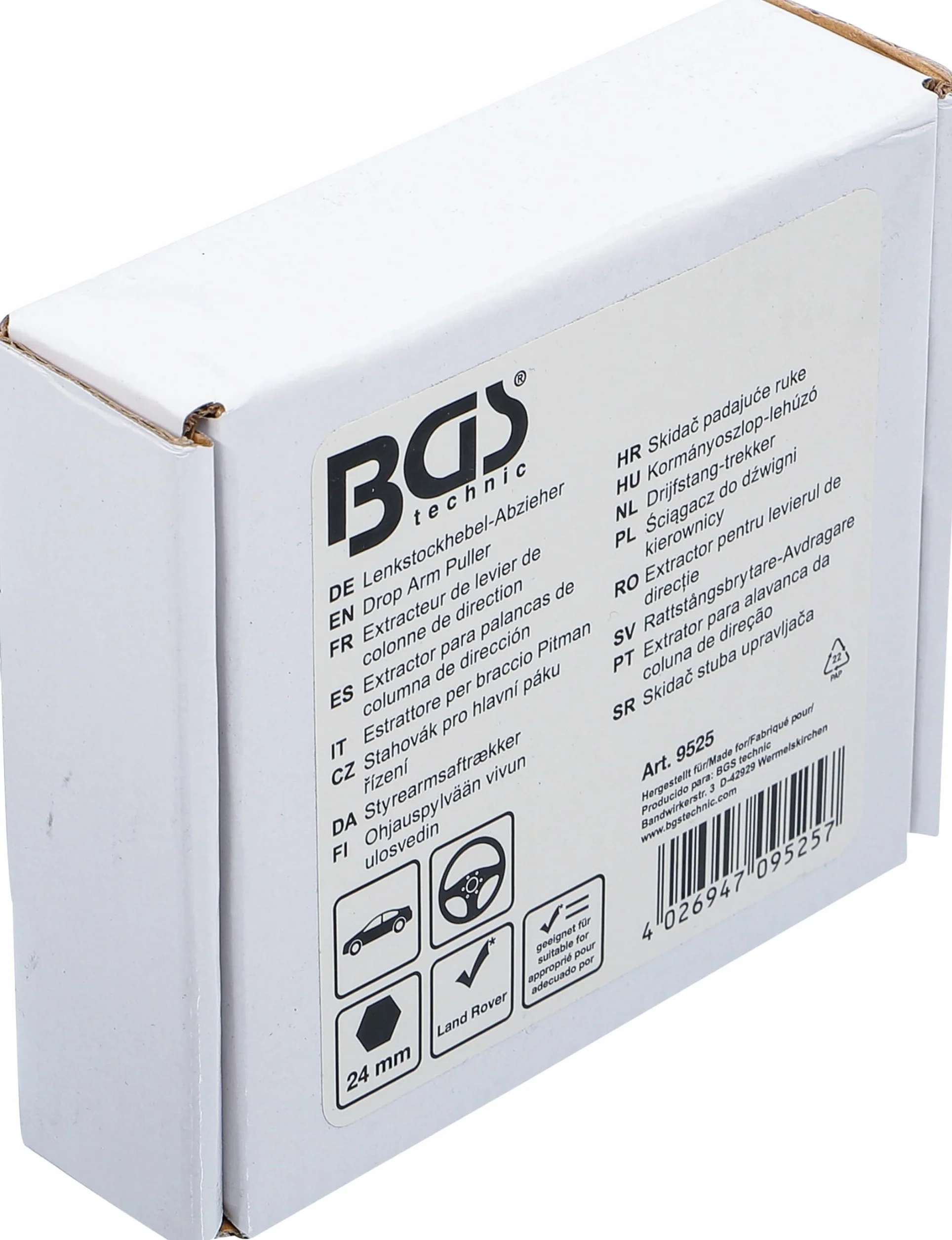 BGS 9525 Estrattore per braccio Pitman Land Rover 57,5 mm