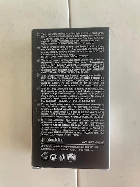 Tauro T5 Spray na przedwczesny wytrysk 5 ml Intimateline