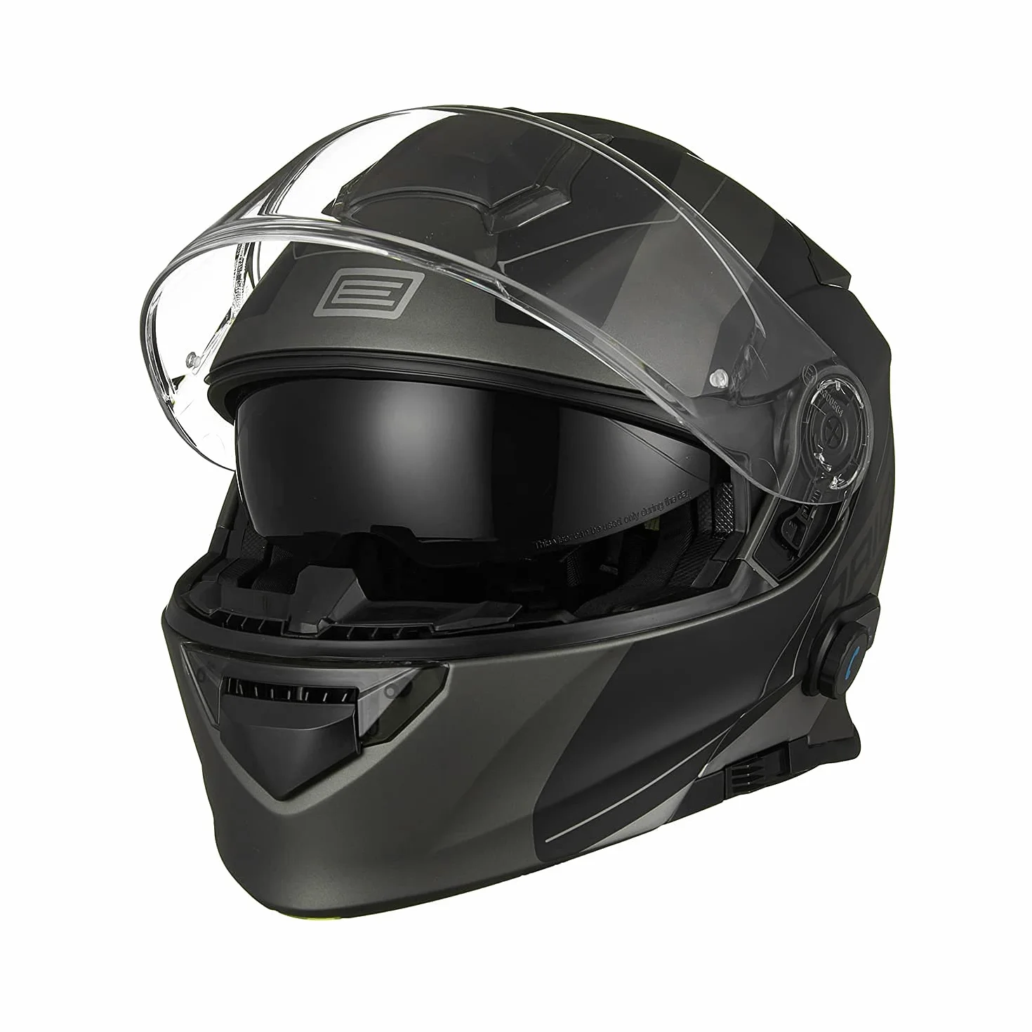 ORIGINE Casco Moto Modulare Bluetooth Omologato ECE Voice Dial Casco Moto Chiamata Vivavoce