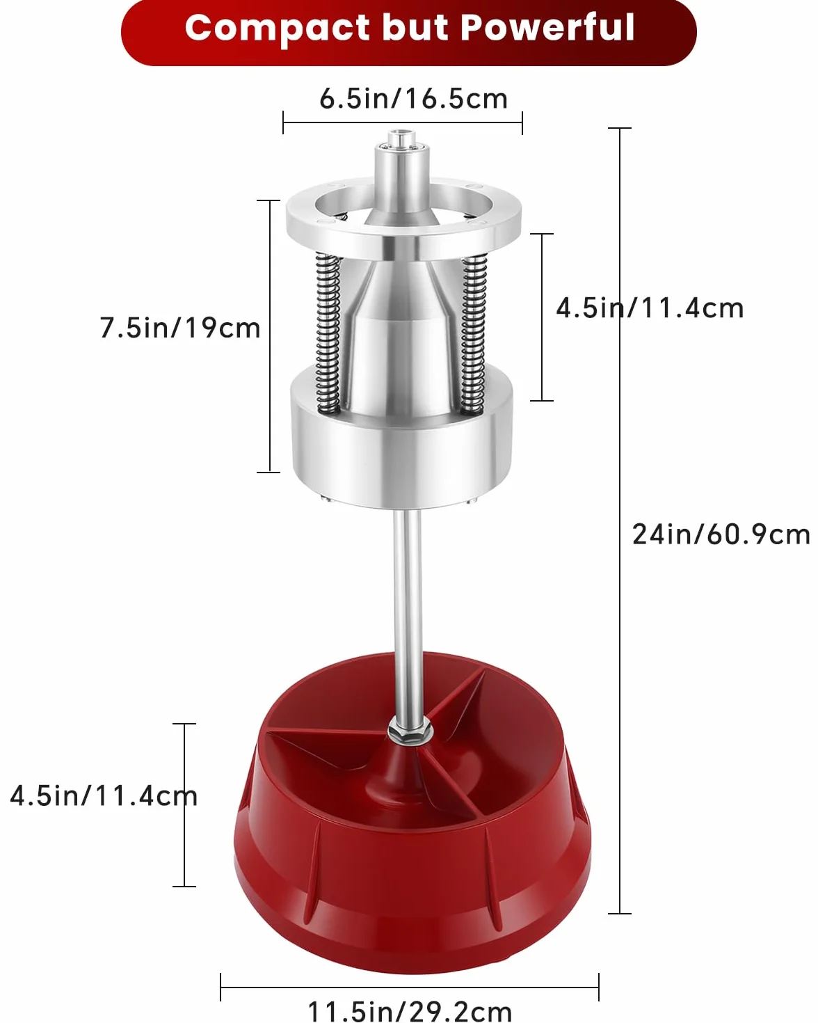 ATPEAM Bilanciatore Portatile della Ruota della Bolla dei mozzi Pesanti Balancer della Gomma della Ruota del Bordo della Bolla livellatrice della Gomma della Ruota del Cerchio per Il bilanciatore di