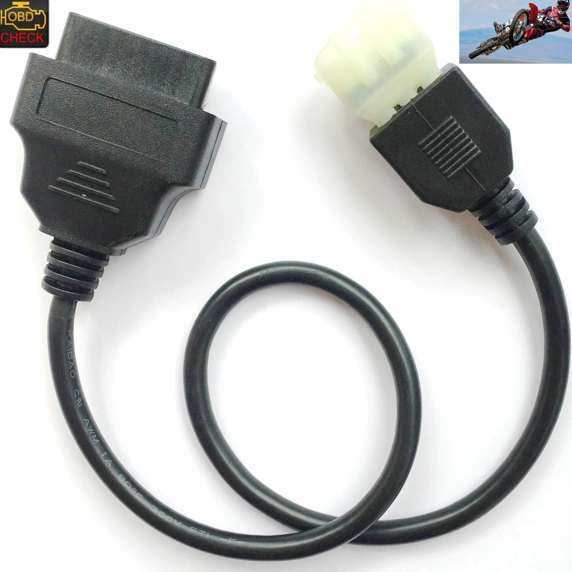 OBD 6 Pin Adattatore Diagnostico per Moto