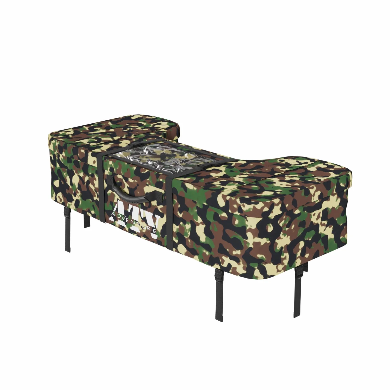 Borsa per quad, per montaggio anteriore o posteriore con maglia resistente, 93 x 43 x 23 cm