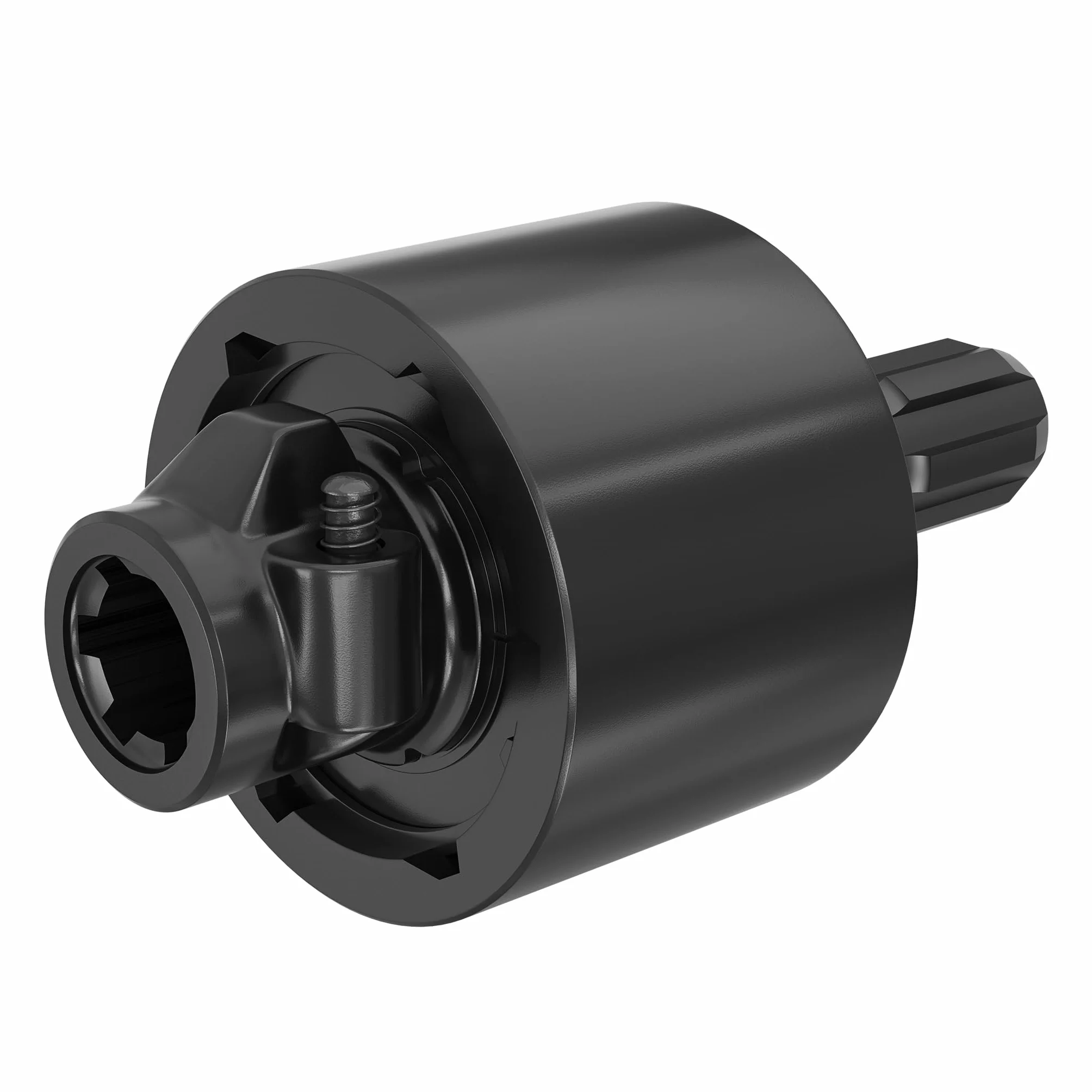 Wiltec Frizione di sovraccarico cardano 220mm Filetto Interno/Esterno 1 3/8" Albero scanalato 6D Max 3500Nm
