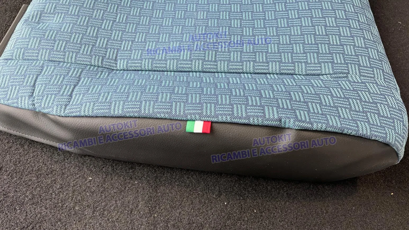 Sedile Panda 141 Prodotte dal 1986>2003 Imbottitura in Poliuretano Flessibile Completo Schienale - Seduta Rivestita in Tessuto Accoppiato e Molle Rinforzate - 20125-20109- AK1525- AK339