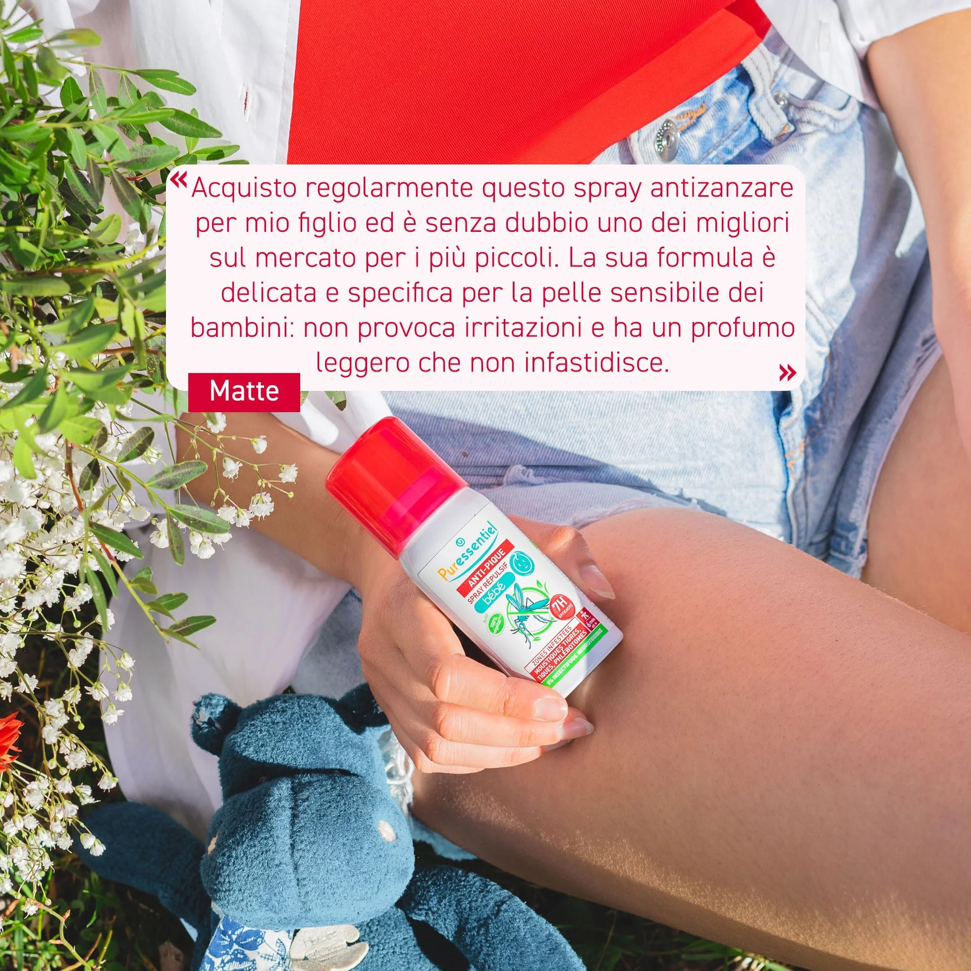 Puressentiel SOS insetti Spray Bimbo 60 ml Protezione pelle lenitivo