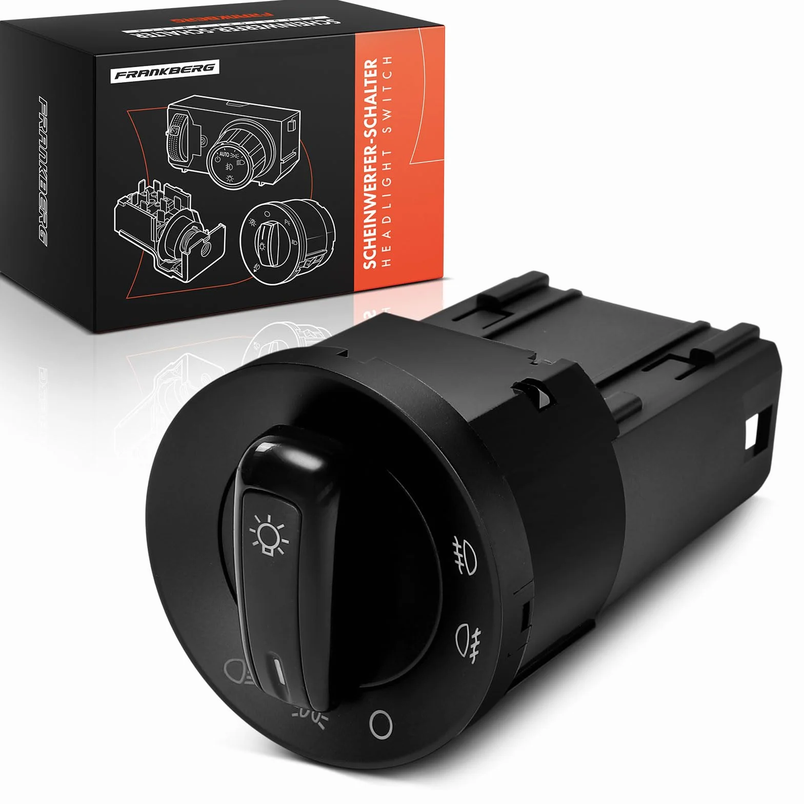 Frankberg Interruttore luci principali Compatibile Polo 6C1 6R1 162 163 AV2 AV3 1K2 6R0941531J 6R0941531JAPV