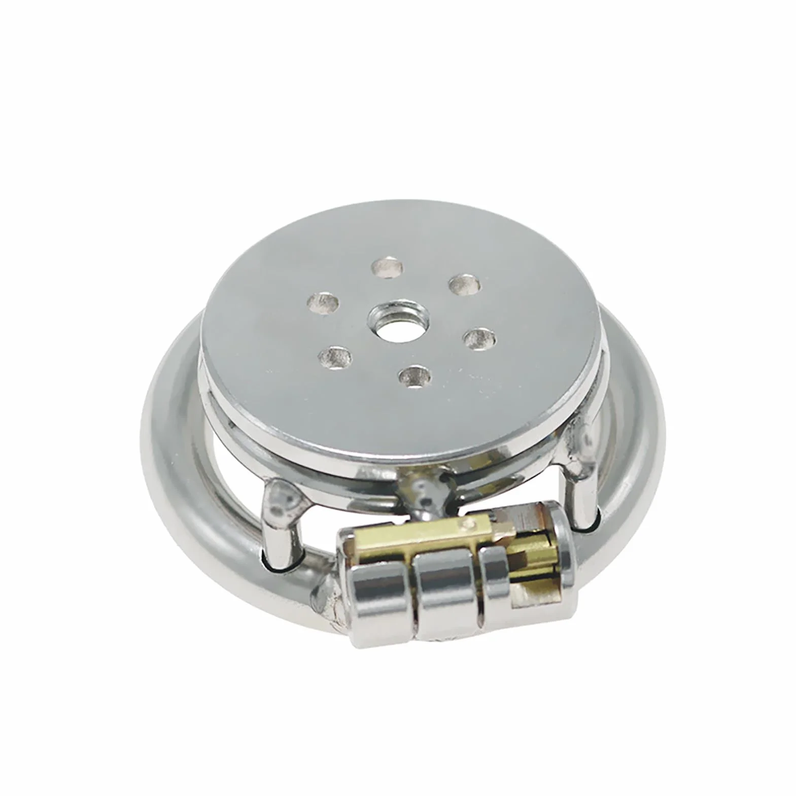 Flat Chastity Cage Uomo Small Metal Cock Cage Erotici Sexy Per Coppie (45MM)