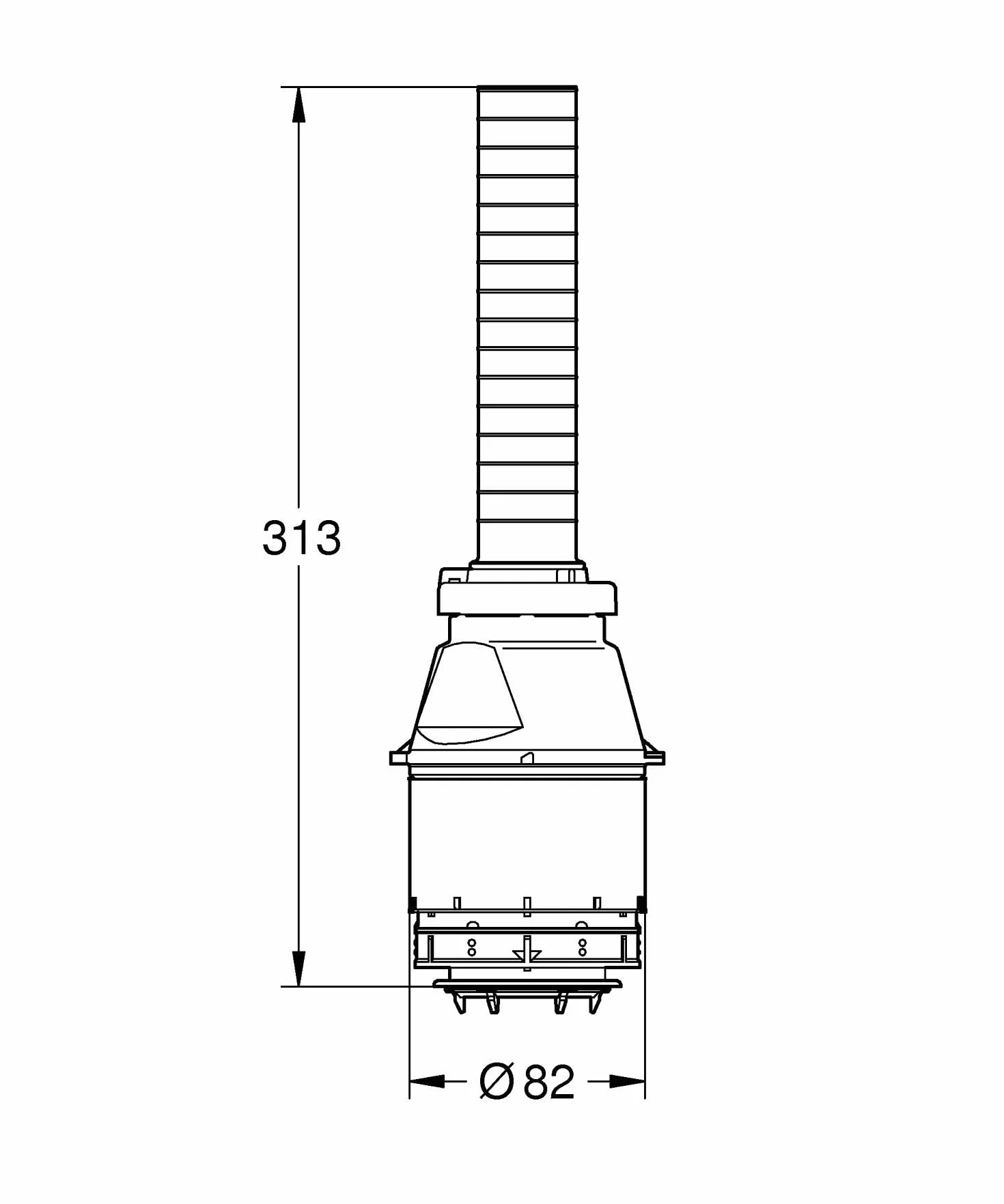 Grohe Valvola di Scarico 43486000