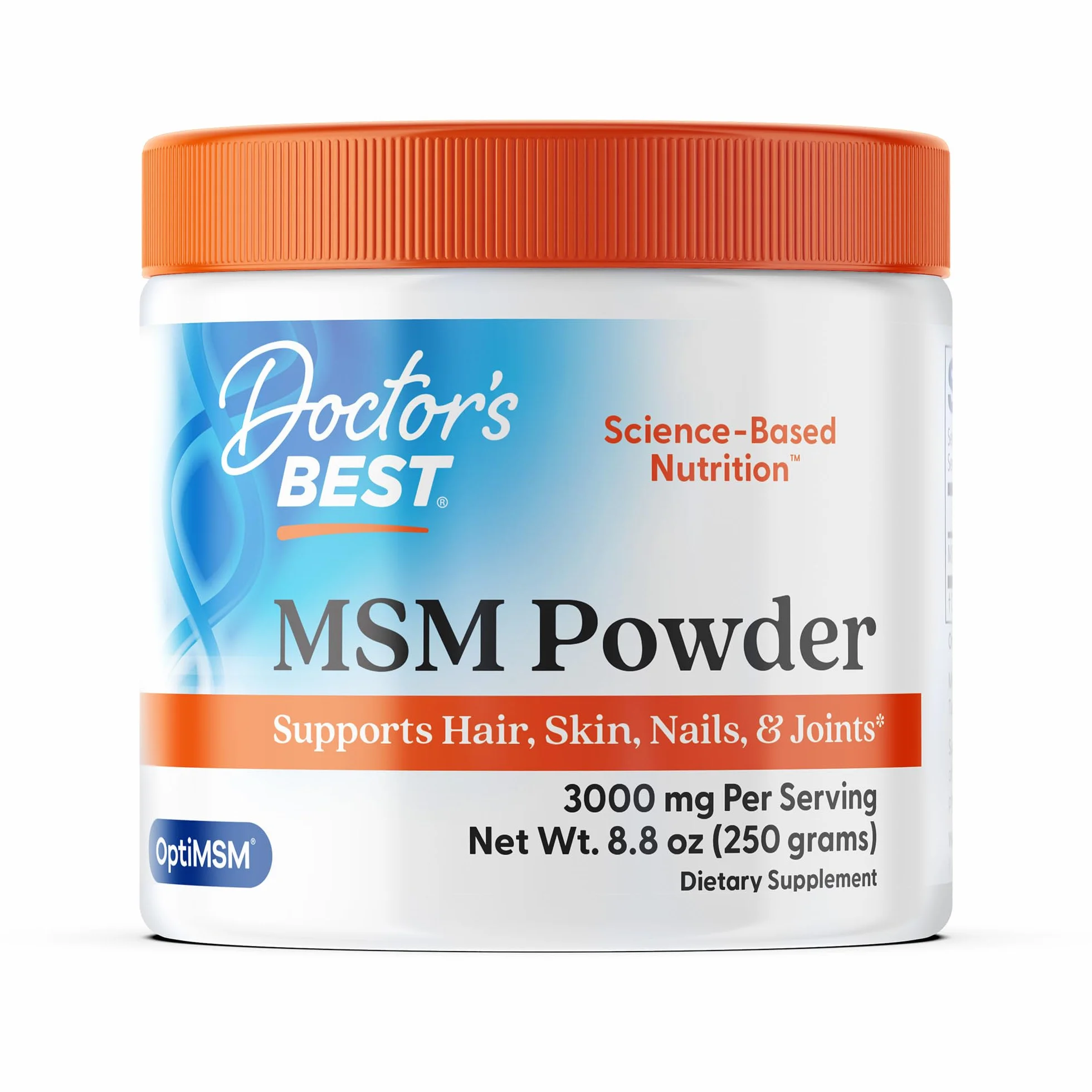 Doctor's Best MSM with OptiMSM Powder 250g