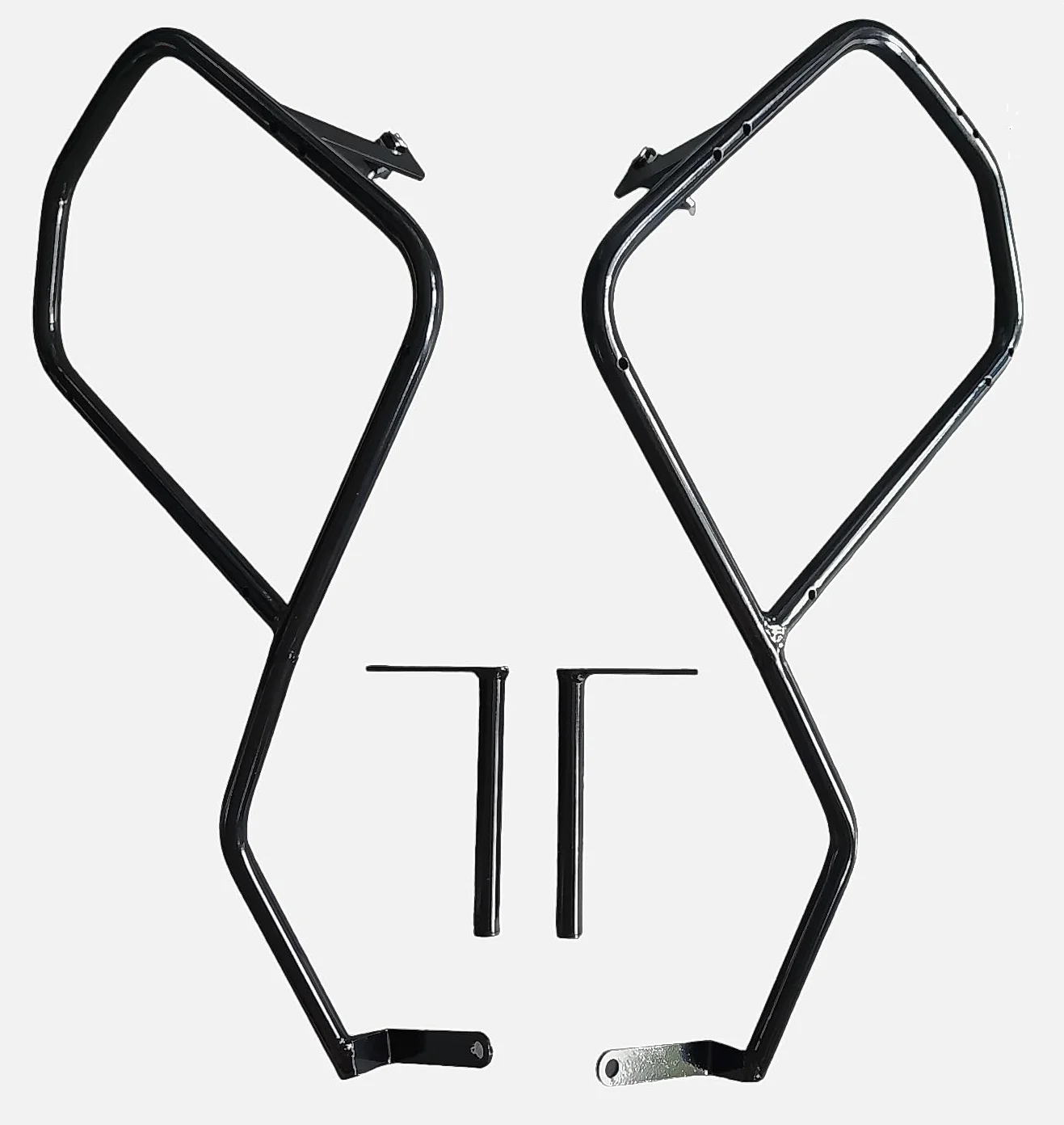 Generico Supporto Laterale Lartech compatibile con ADV350 e Honda Forza 125 300 350 2016-2025 per fissare valigie, bauli, borse morbide.