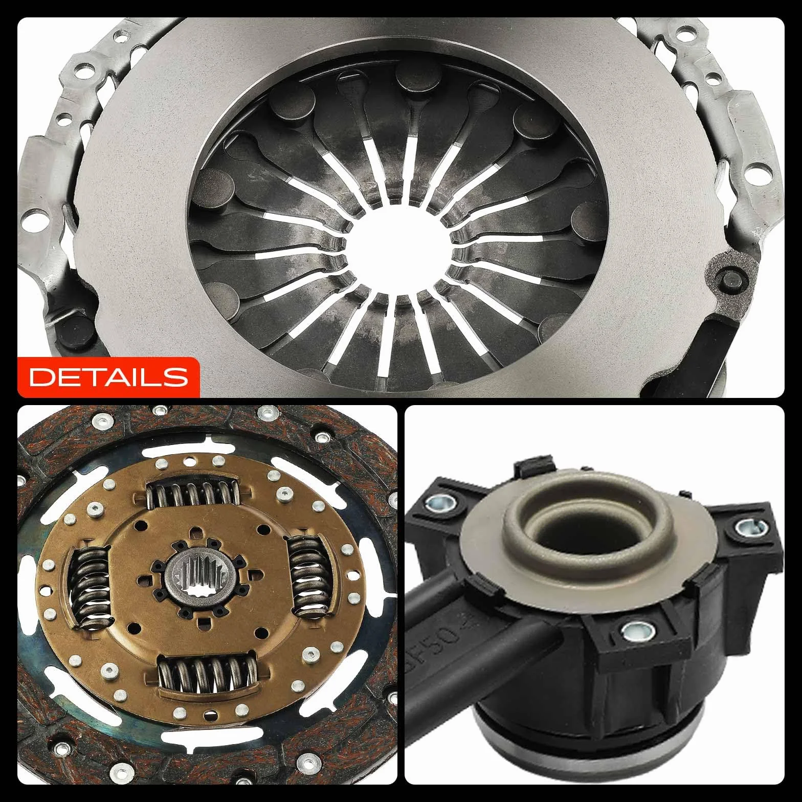 Frankberg Frizione Set frizione Compatibile con Fiesta V JD JH Fusion JU 2 DY Fiesta V Van Replace# 1434878,2S617A564CA