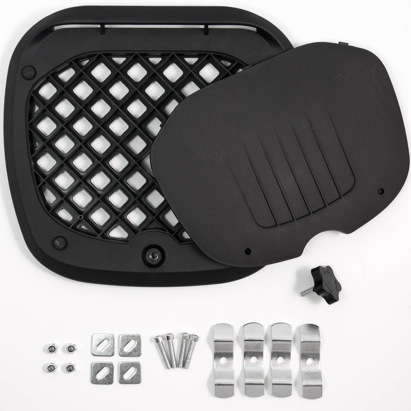 Bauletto Moto Scooter Baule Valigia Rigida Touring Universale Porta Pacchi Nero