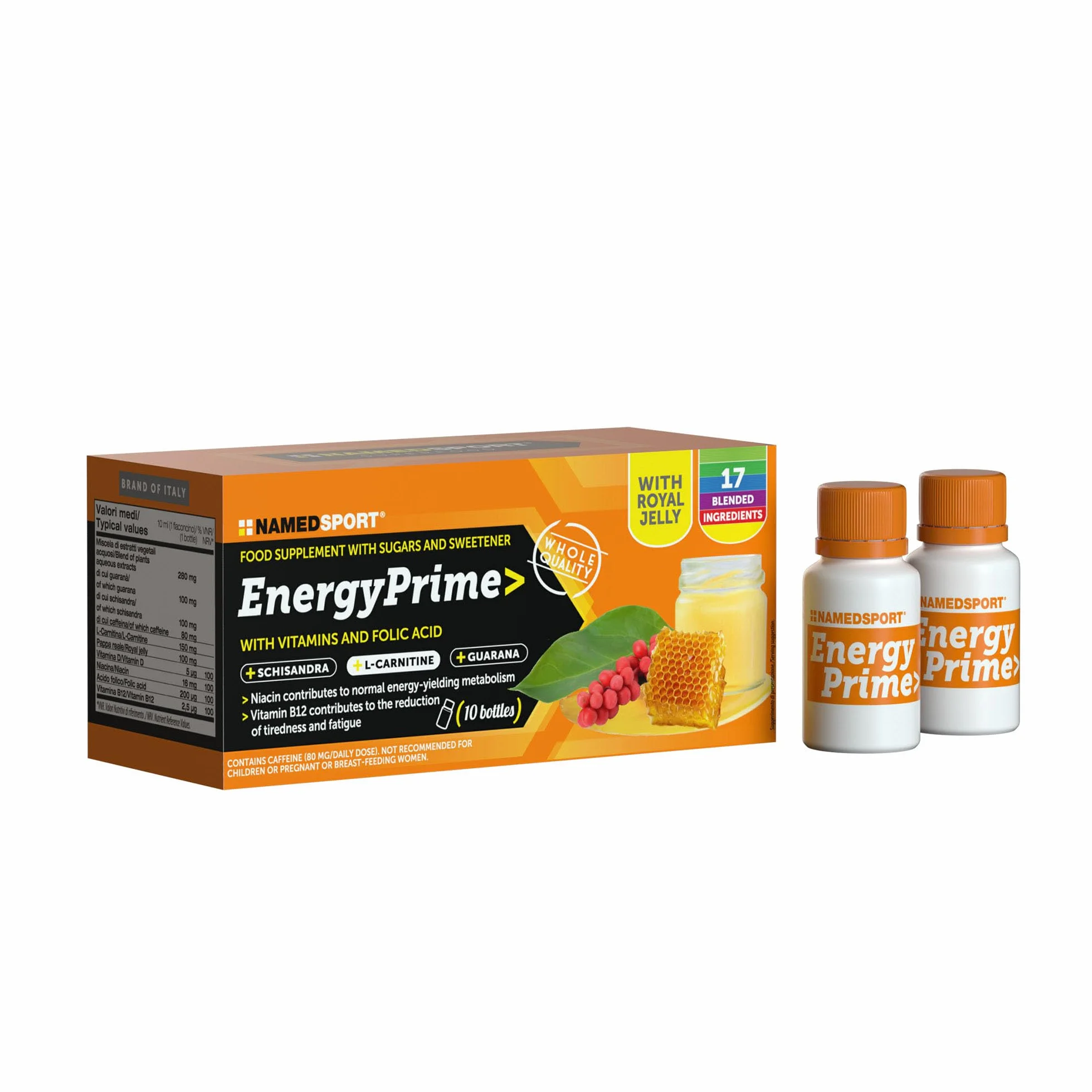 NAMEDSPORT Energyprime 10 Bottles 100 ml
