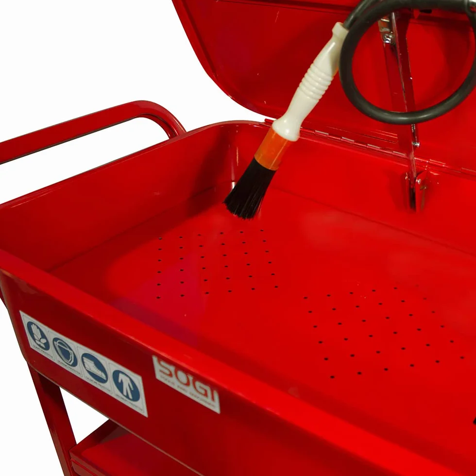 SOGI SP-LV-EC Vasca di lavaggio con ruote per motori carter officina lavapezzi