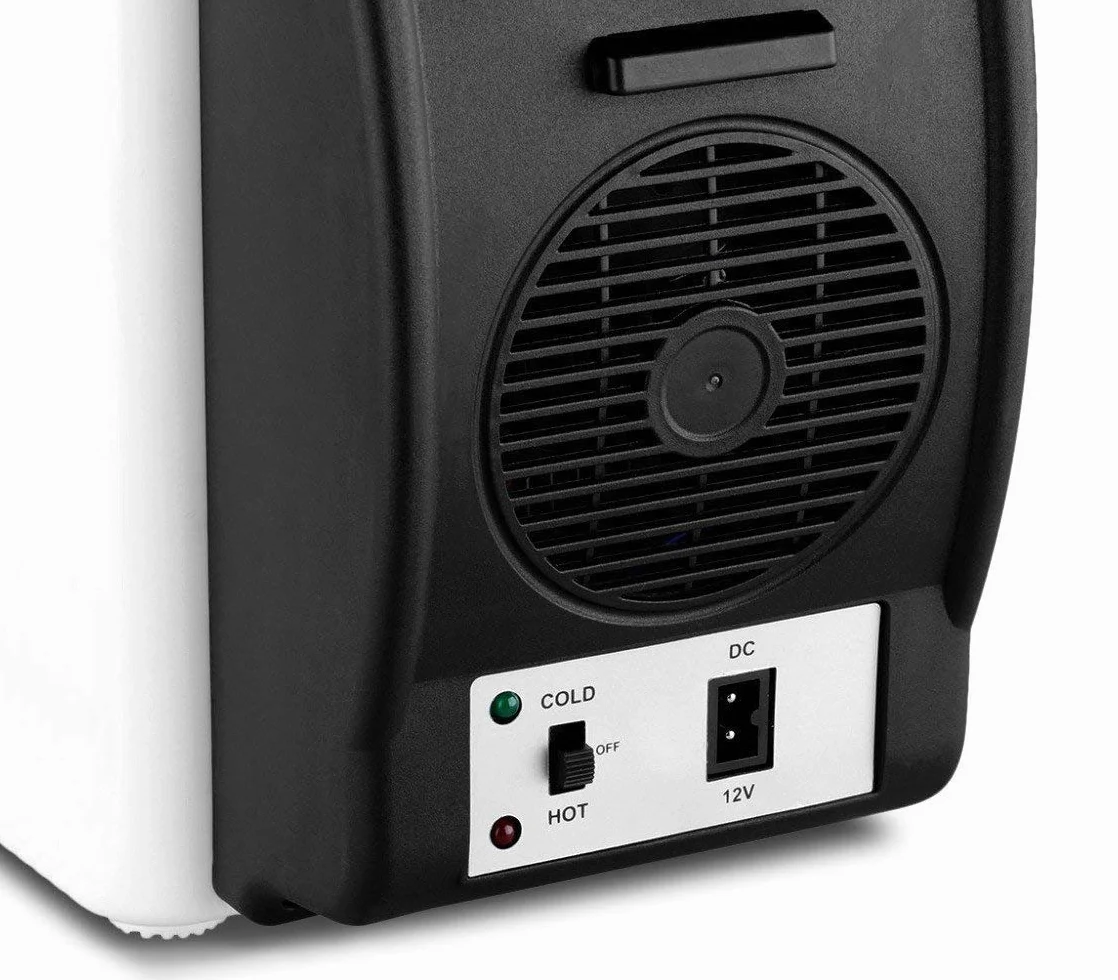 tempo di saldi Mini Frigo Portatile da Viaggio per Auto Camper 7,5 L Caldo Freddo con Cavo 12V.
