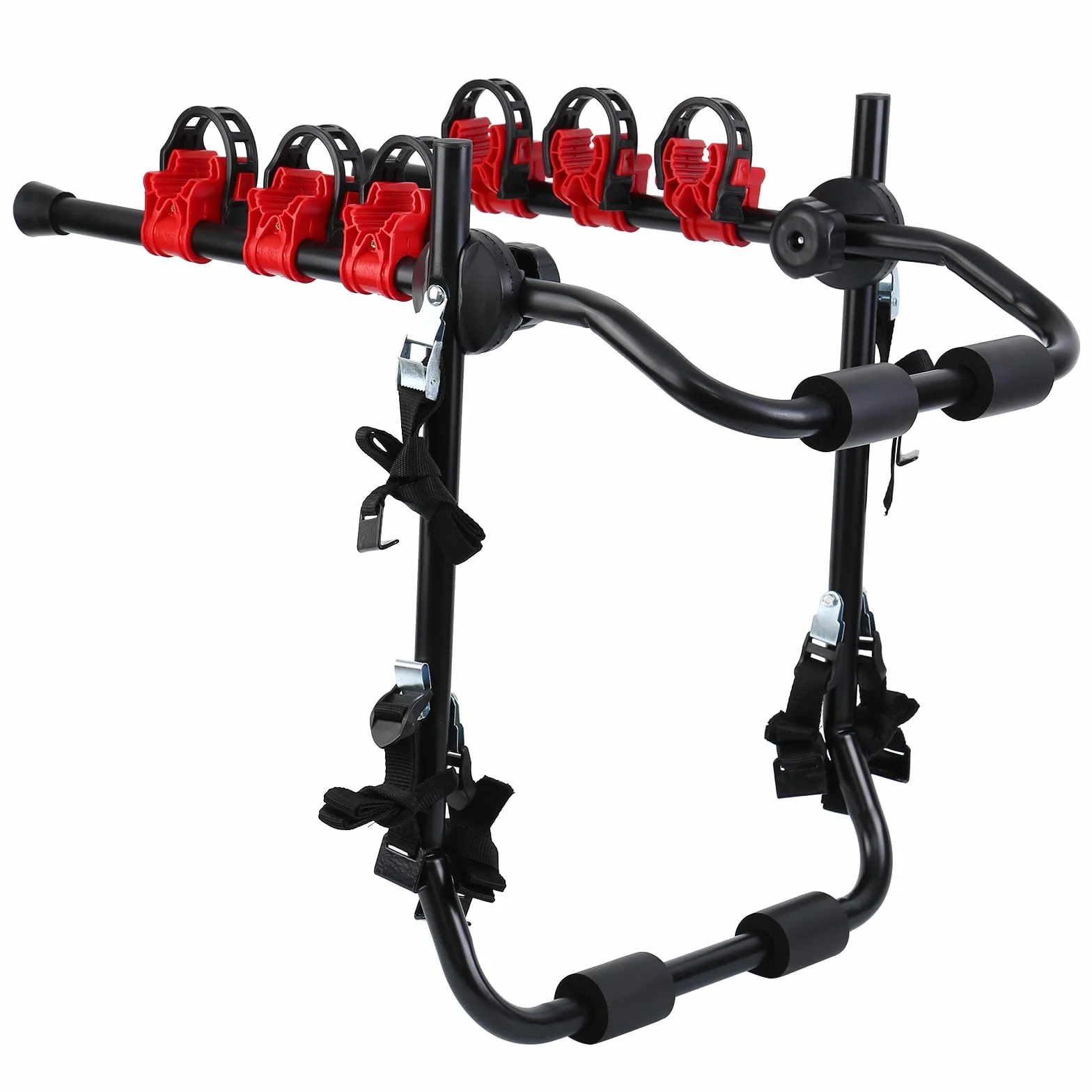 Universale 3 Portabici con Cinghie Gancio di Traino Bici