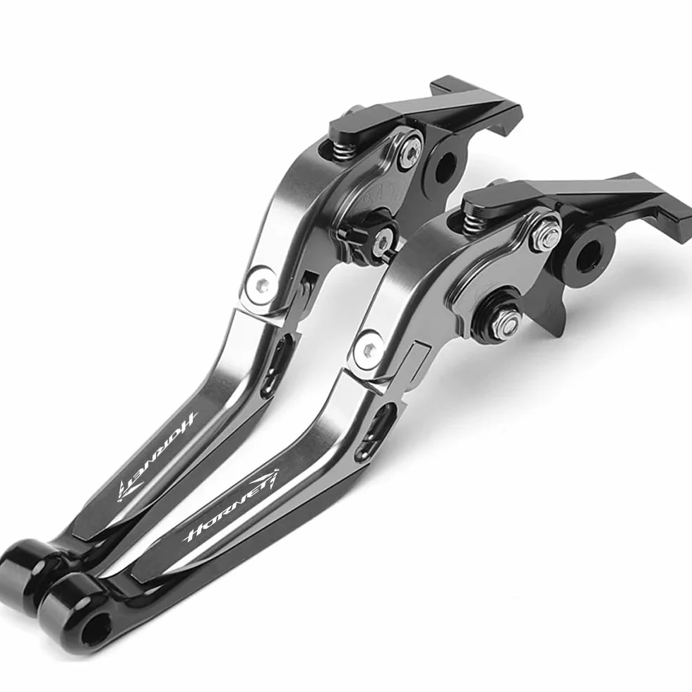 CNC Regolabile Freno Clutch Lever Hornet 750 CB750 2023 2024 2025 Grigio