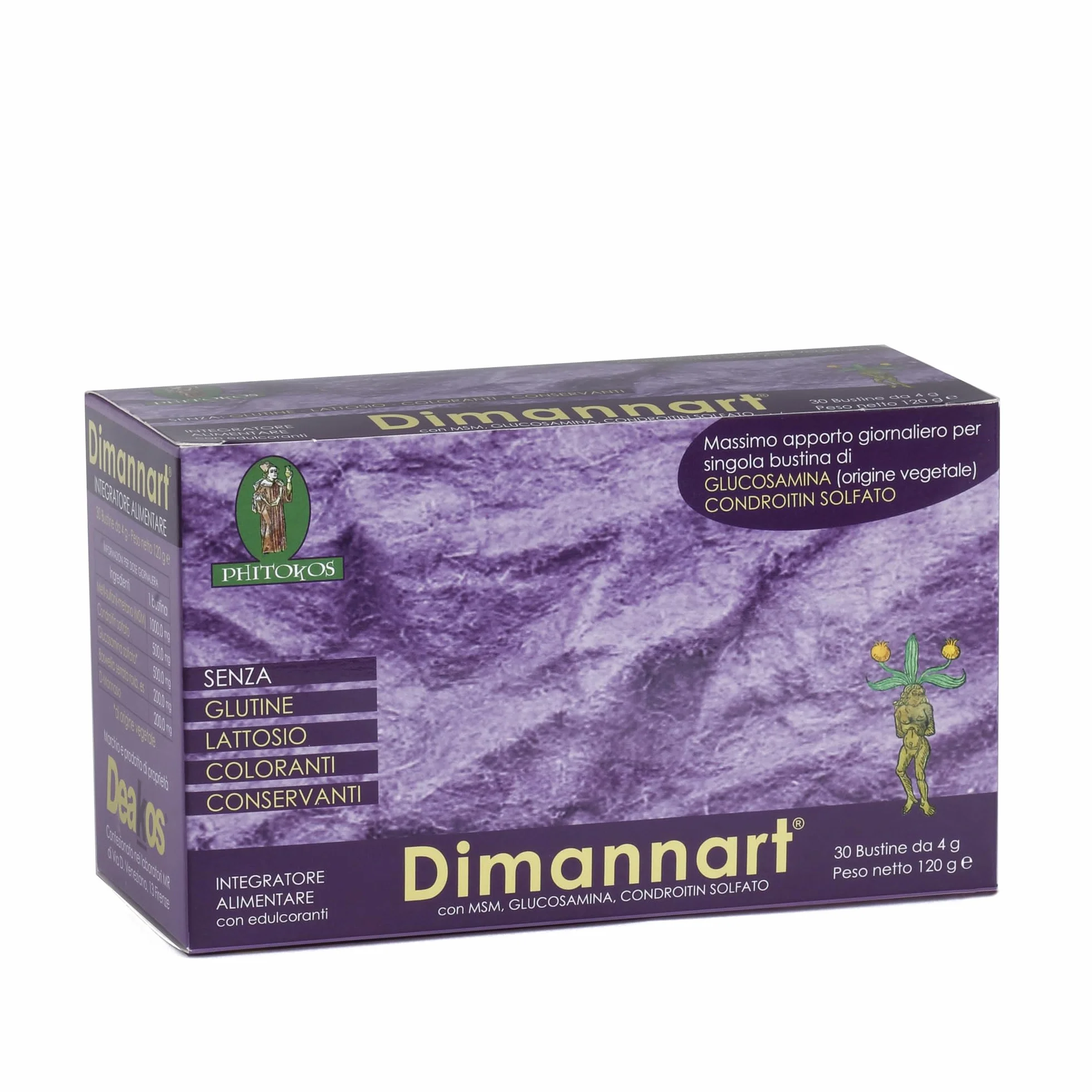 Deakos Dimannart Integratore Alimentare 30 bustine cartilagini articolazioni