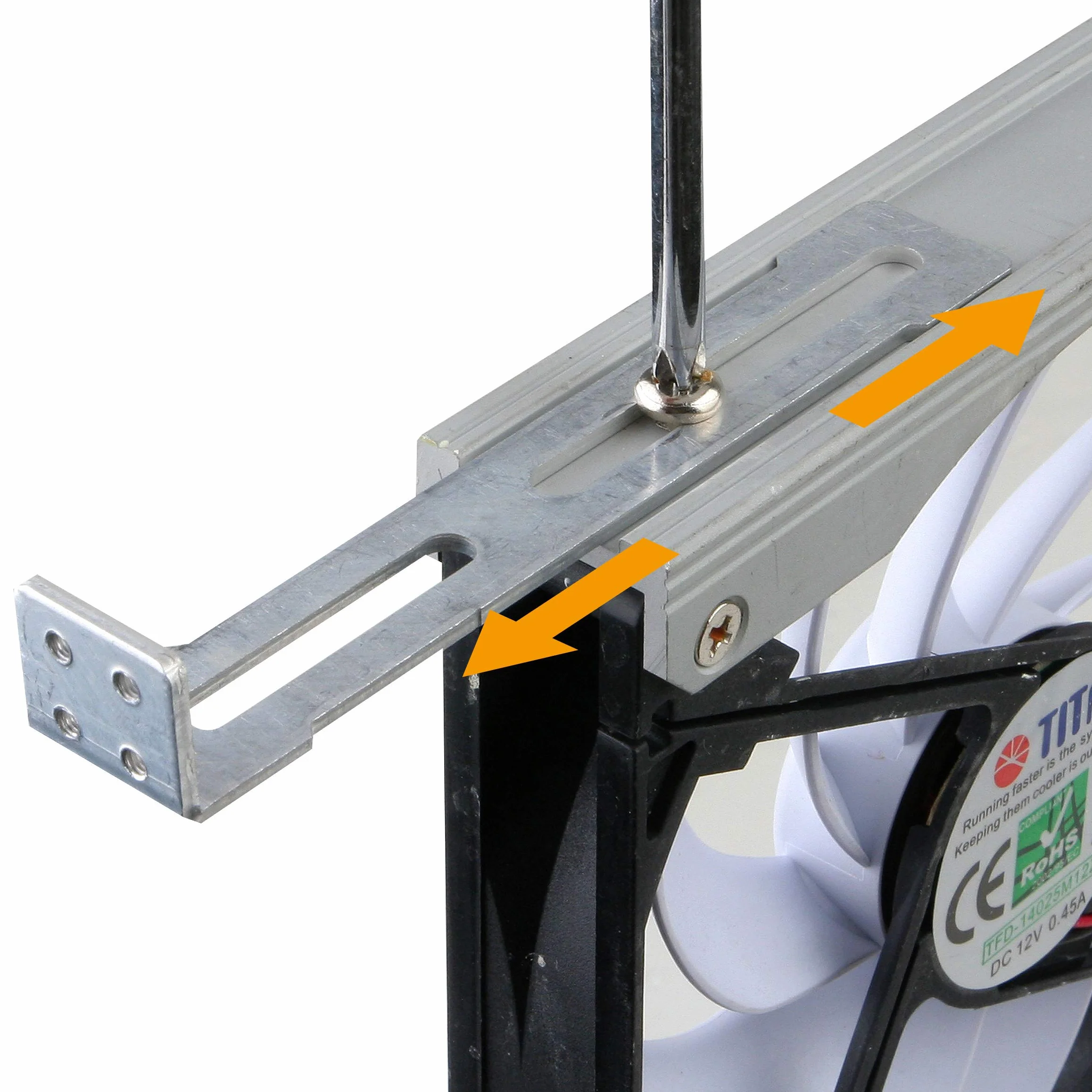 Titan TTC-SC20 Wentylator 12V CC IP55 90mm z Timerem i Regulatorem Prędkości