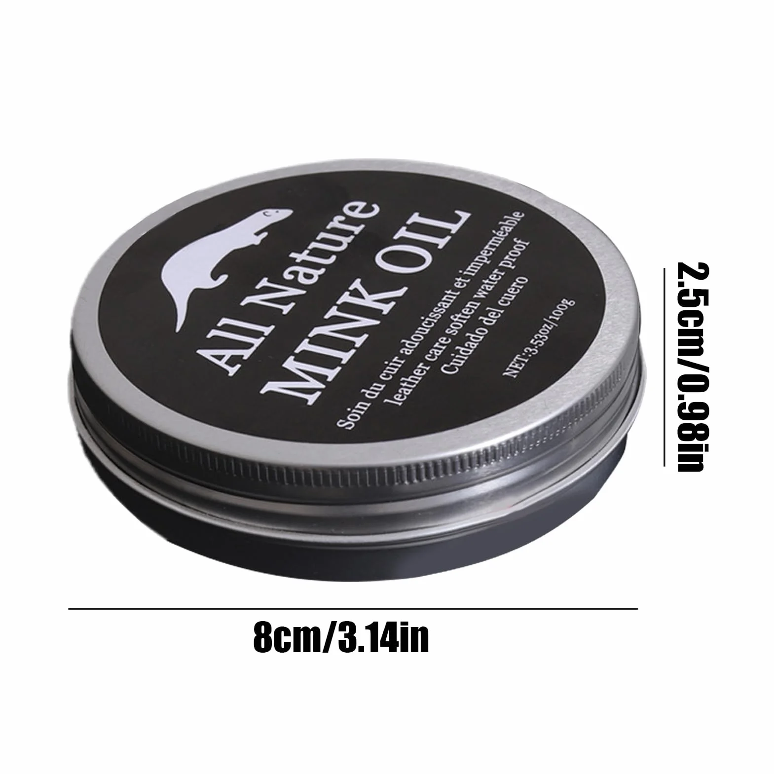 Crema Per Cuoio Rigenerante 100g Trattamento Scarpe Borse Selle Cinture
