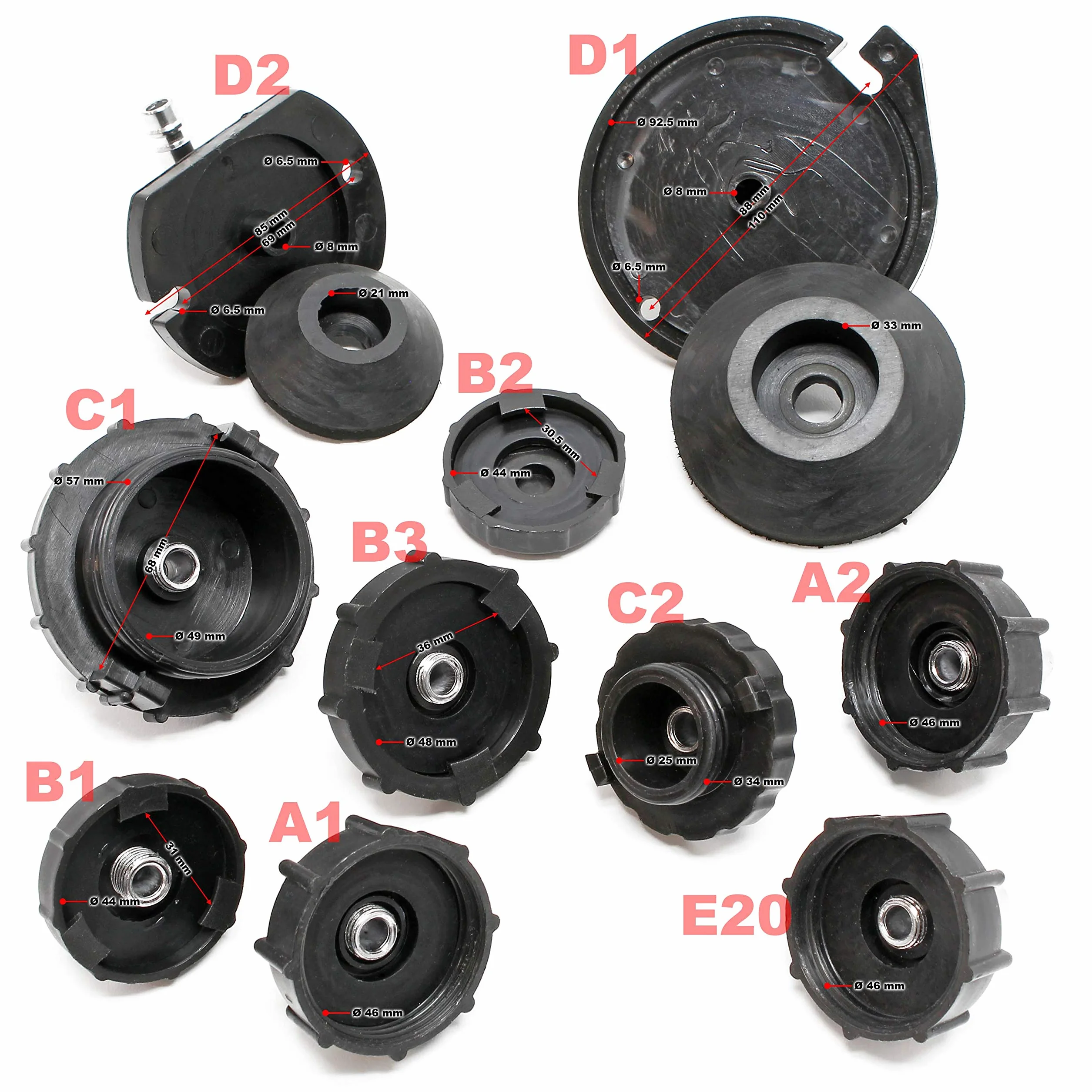 XPOtool Dispositivo pneumatico per spurgo freno ad aria compressa 3bar serbatoio 5 litri