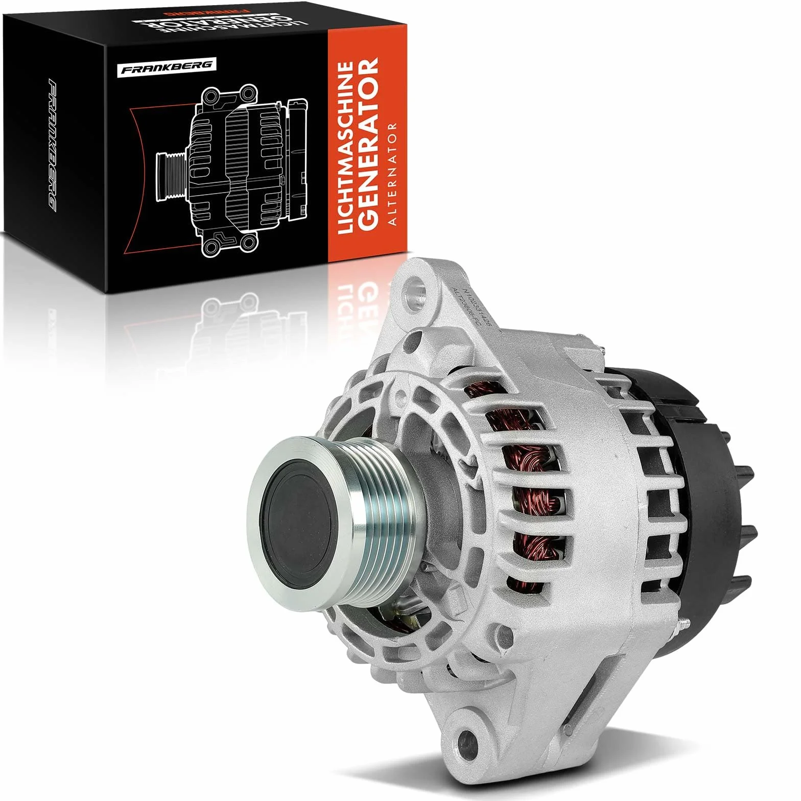 Frankberg Generatore Alternatore Diesel Compatibile con Astra H CaR.A.Van A04 1.9L Signum Z03 1.9L Vectra C CaR.A.Van Z02 1.9L Zafira/Zafira Family B A05 1.9L Astra H Twintop A04 1.9L Replace# 23806