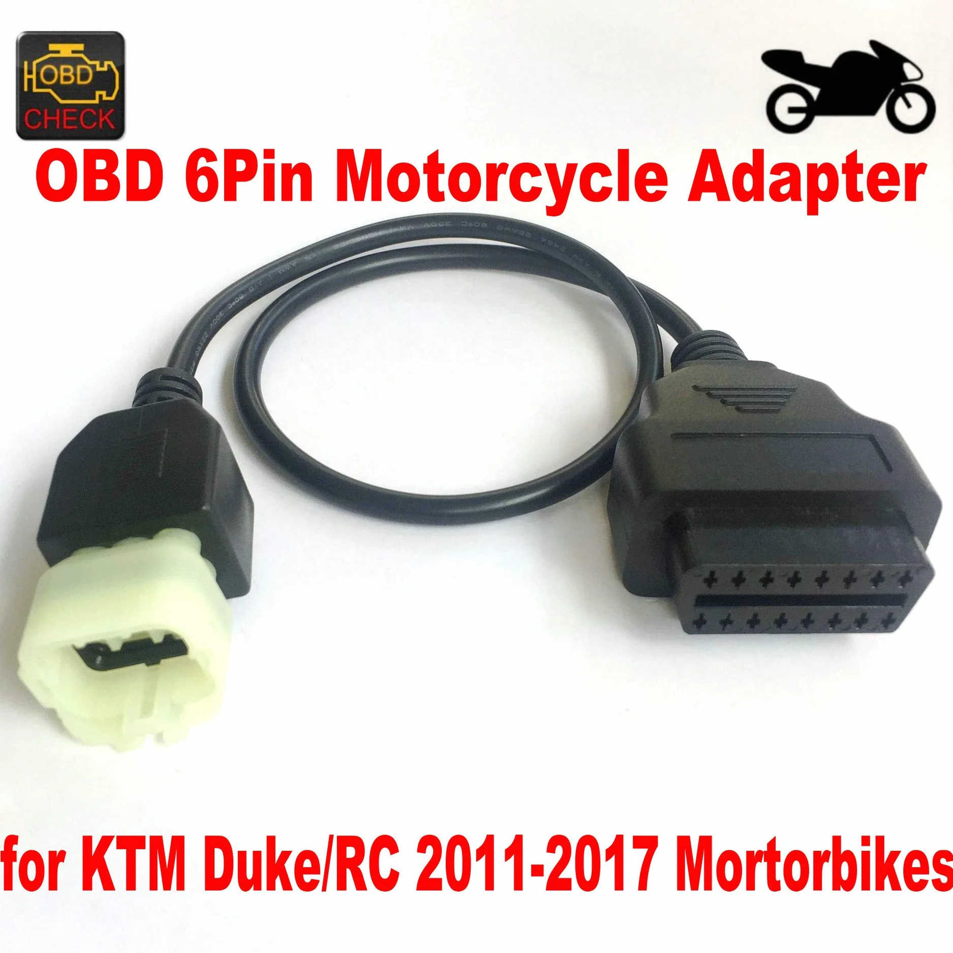 OBD 6 Pin Adattatore Diagnostico per Moto