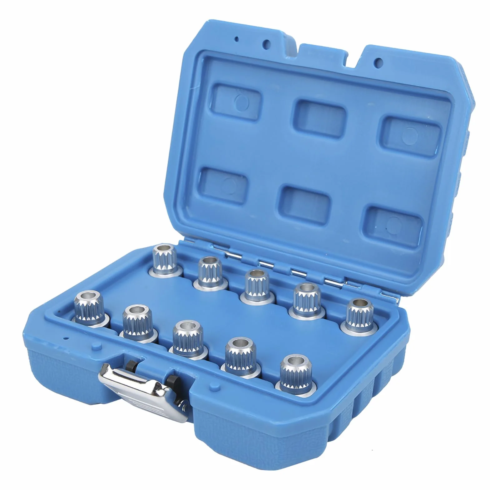 10Pcs Set di Chiavi per Dadi di Bloccaggio delle Ruote Set di Chiavi per Dadi delle Ruote Installazione Kit di Prese per Dadi delle Ruote Antifurto per Auto
