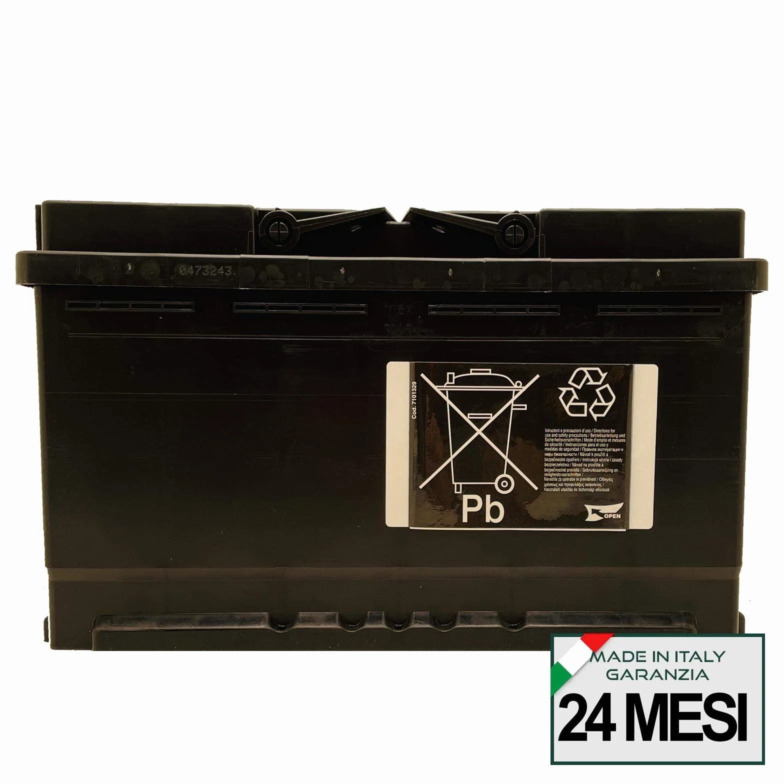 BATTERIA AUTO 100 Ah 850A Spunto 315x175x190