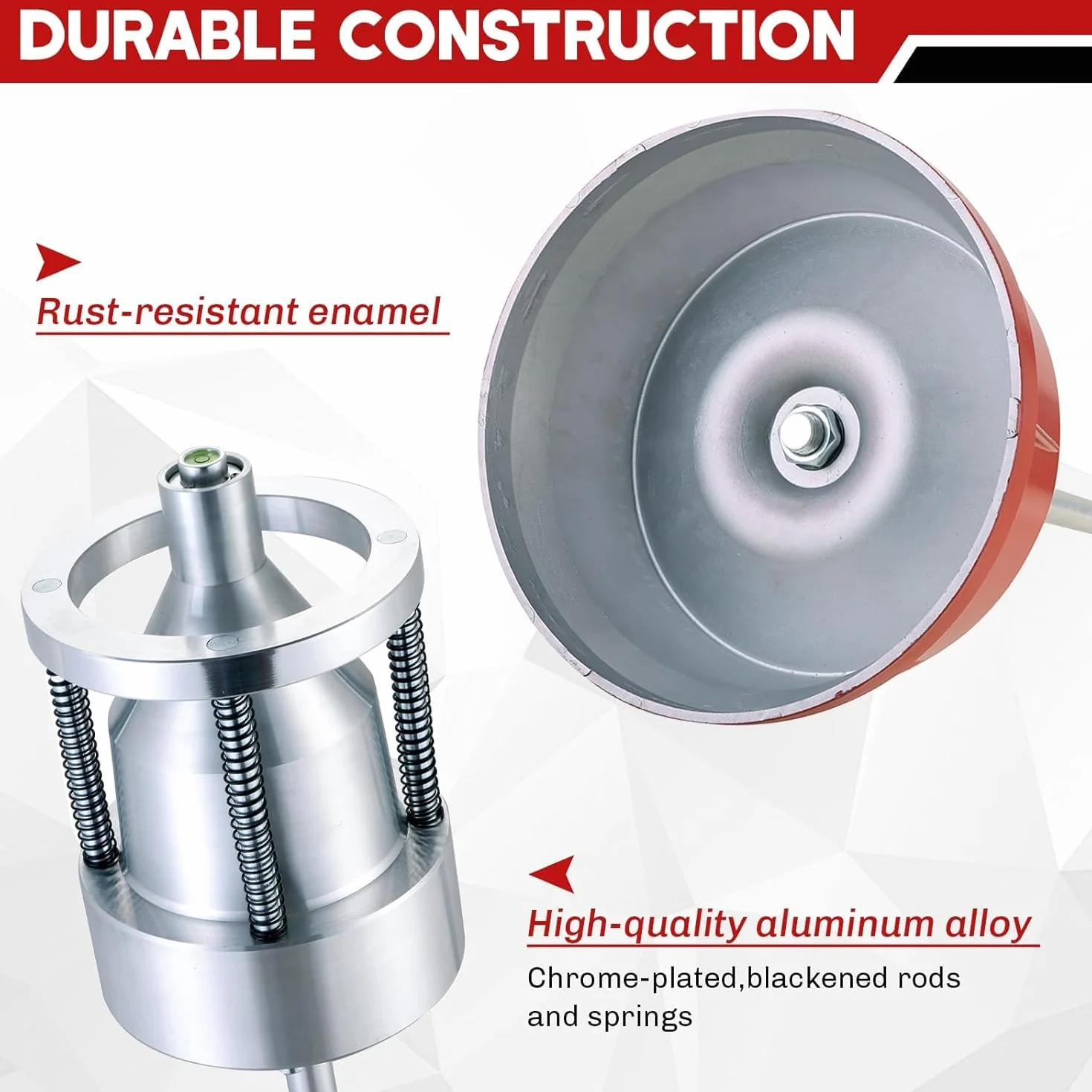 GOTOTOP Equilibratore di pneumatici Auto Camion Mozzi portatili Ruota Equilibratore di pneumatici Livella a bolla per cerchi resistente per auto, camion, furgoni e biciclette